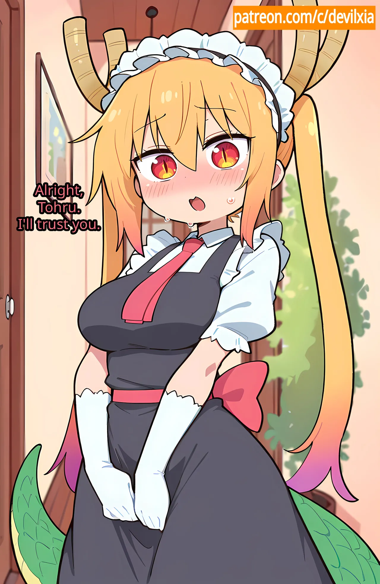 【Comic】 Tohru and the Dinner page 6 full