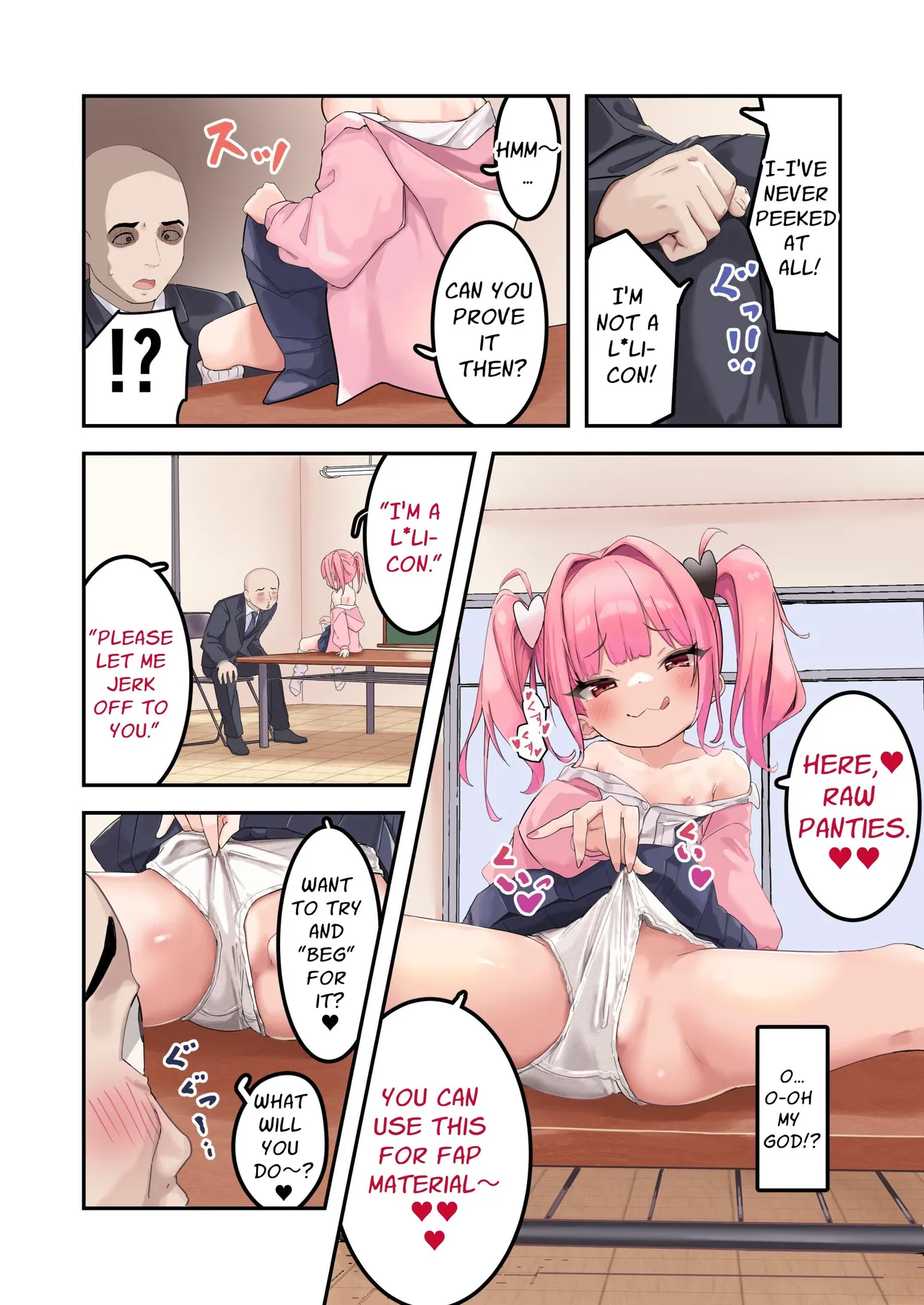 Kodopan Mesugaki wa Do-M Kyoushi o Wakarasetai | Masochist Lesson page 8 full