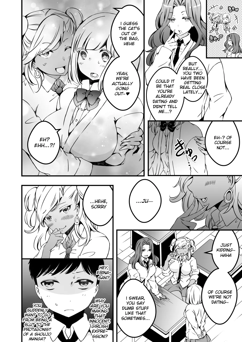 Onnanoko ni Naritai Ore to, Onna ni Akita Gal 3 page 2 full