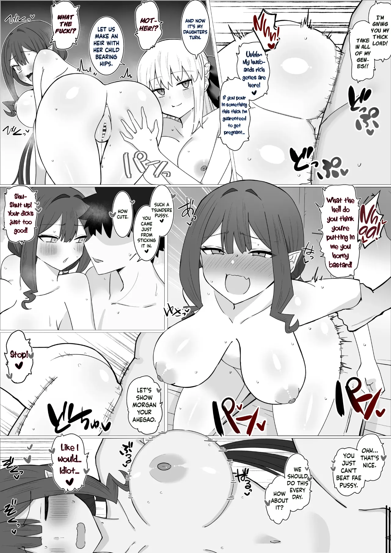 She's a Tsundere during Sex❤︎ page 4 full