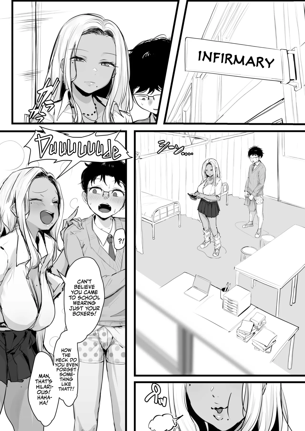 Gal no Kondou-san | Gyaru Kondou-san page 8 full