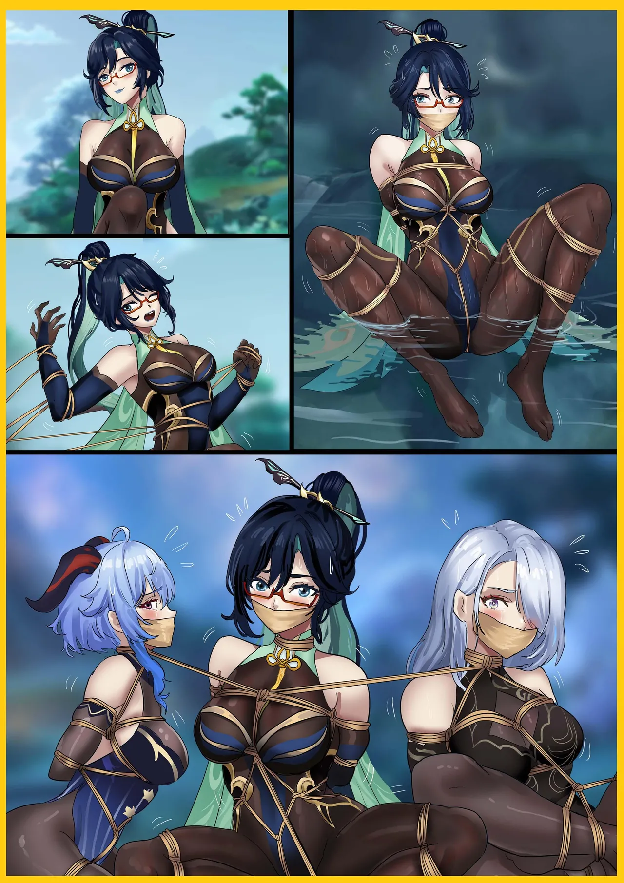 原神缚——闲云与她的性感徒弟们 page 1 full