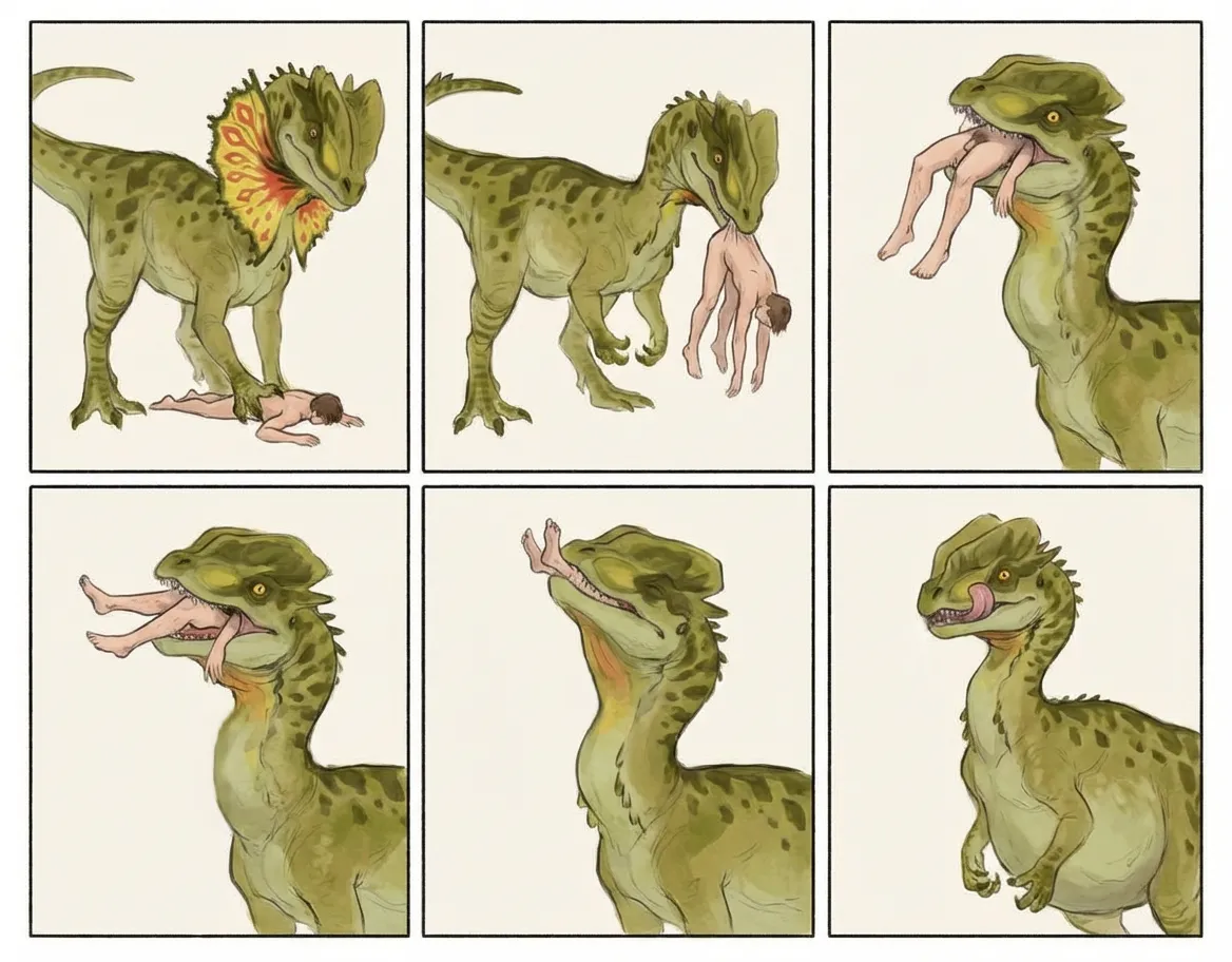 ai vore comic page 1 full