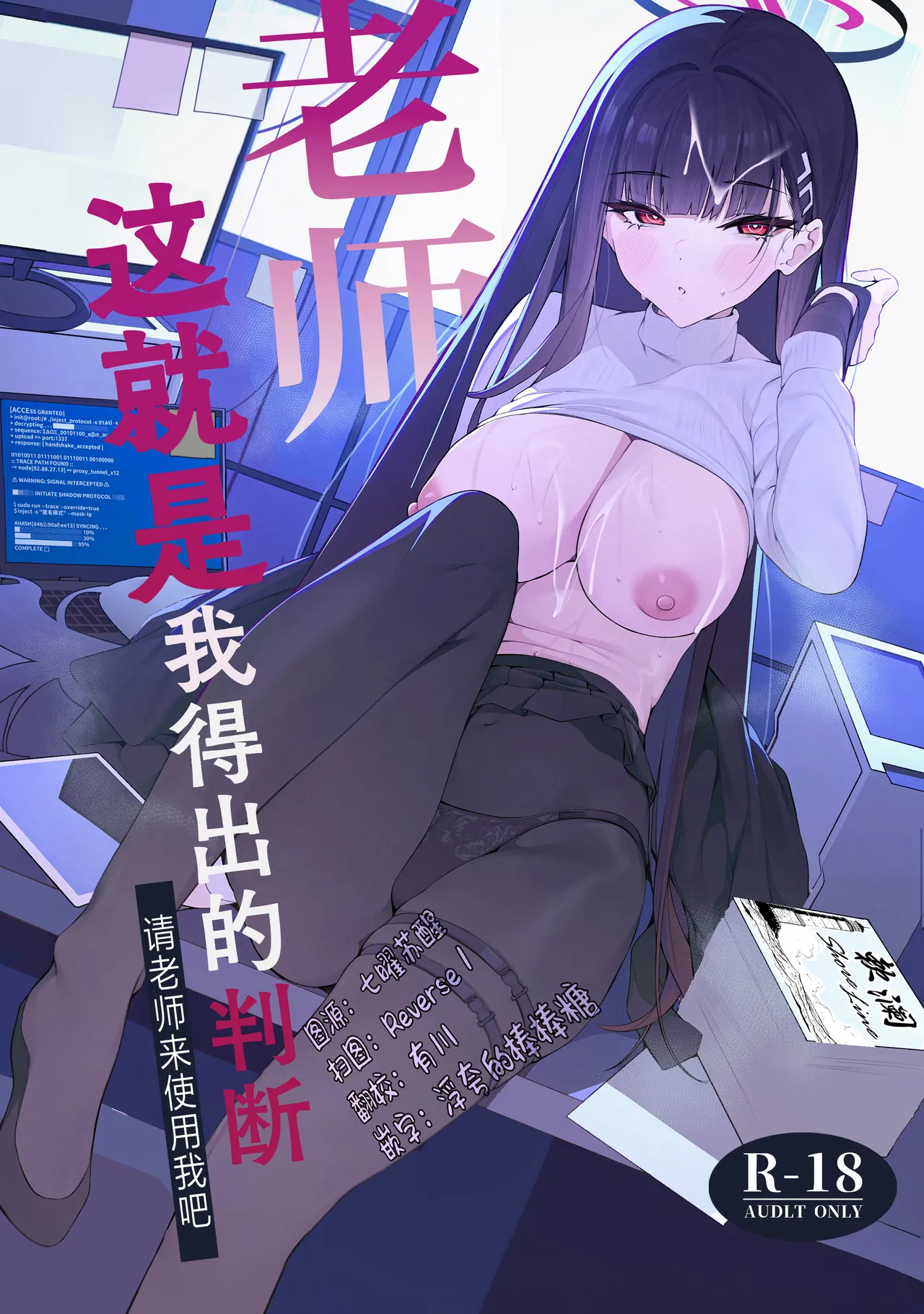 Sensei Kore wa Watashi no Handan desu Douzo Goriyou Kudasai | 老师 这就是我得出的判断 请老师来使用我吧 page 1 full