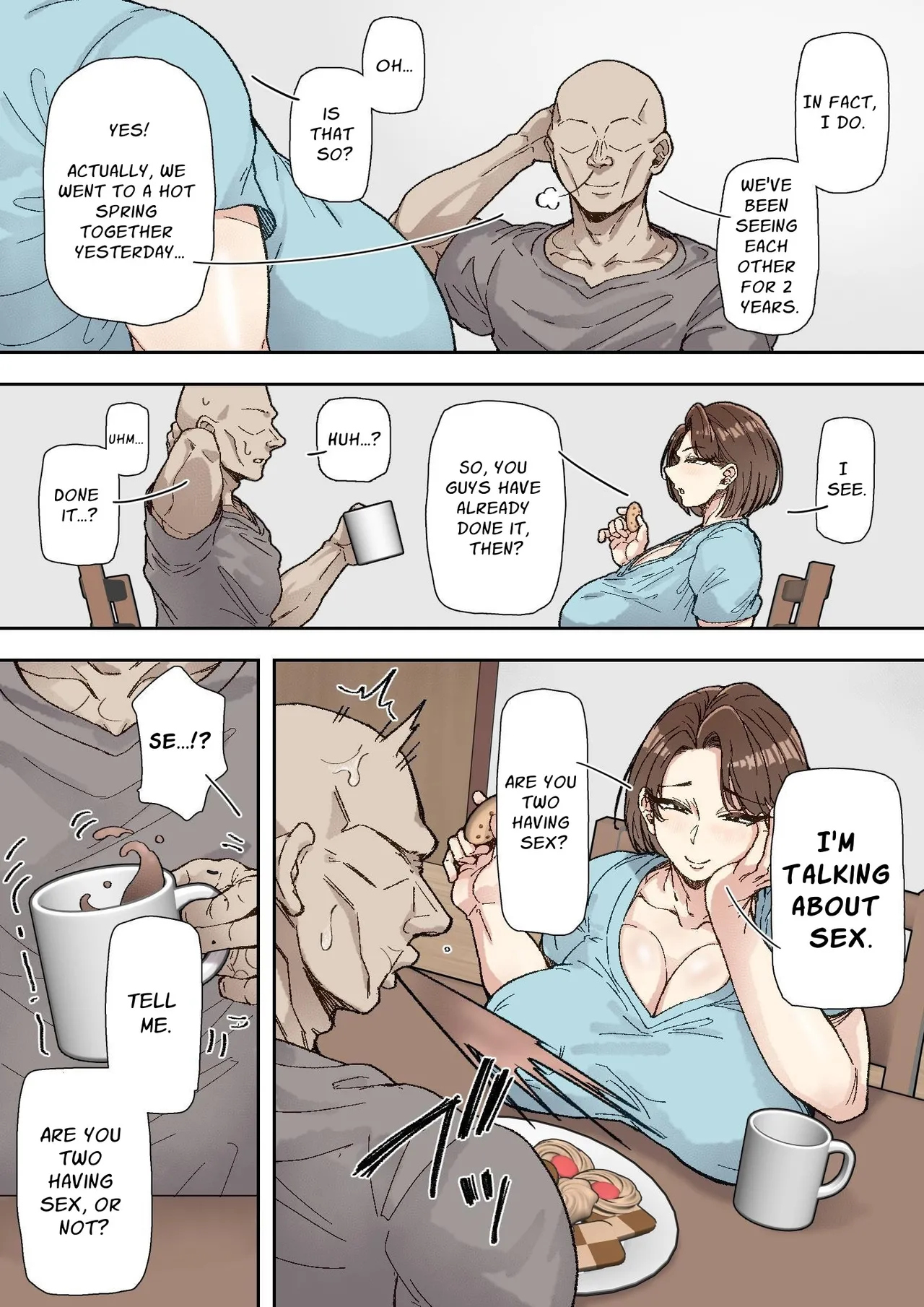 Minako Morikawa  Easily Falls to the Big Dick Guy at Work page 4 full