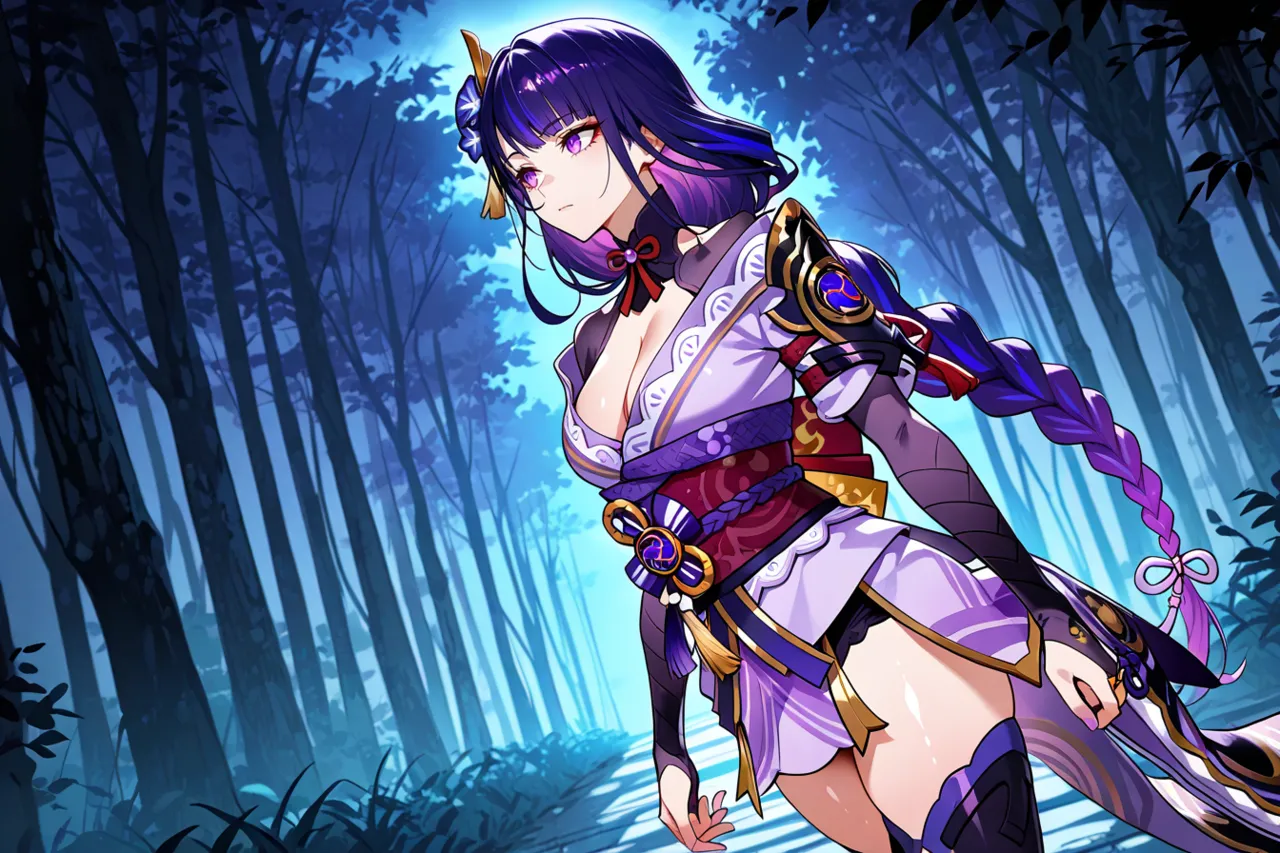 雷電将軍が豚に堕ちるまでの物語 【patreon】【Kris_S】 page 9 full