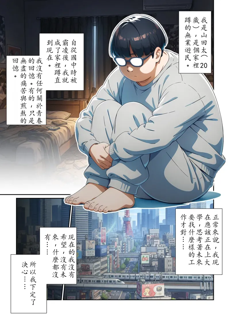 かつて僕を虐めていた同級生が、クッソエロい女装娘になっていた件  Chinese TR（ai翻譯） page 1 full