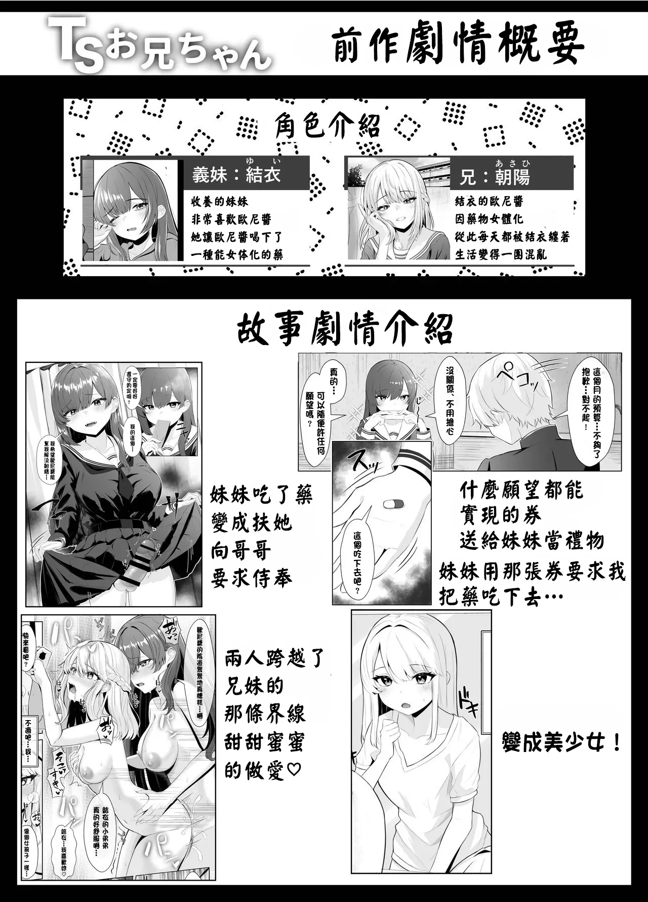 TS Onii-chan ~Futanari Imouto to no Ecchi Kinshi o Chikatta noni Gaman Dekizu ni Osoi ni Kuru Hanashi~ page 3 full