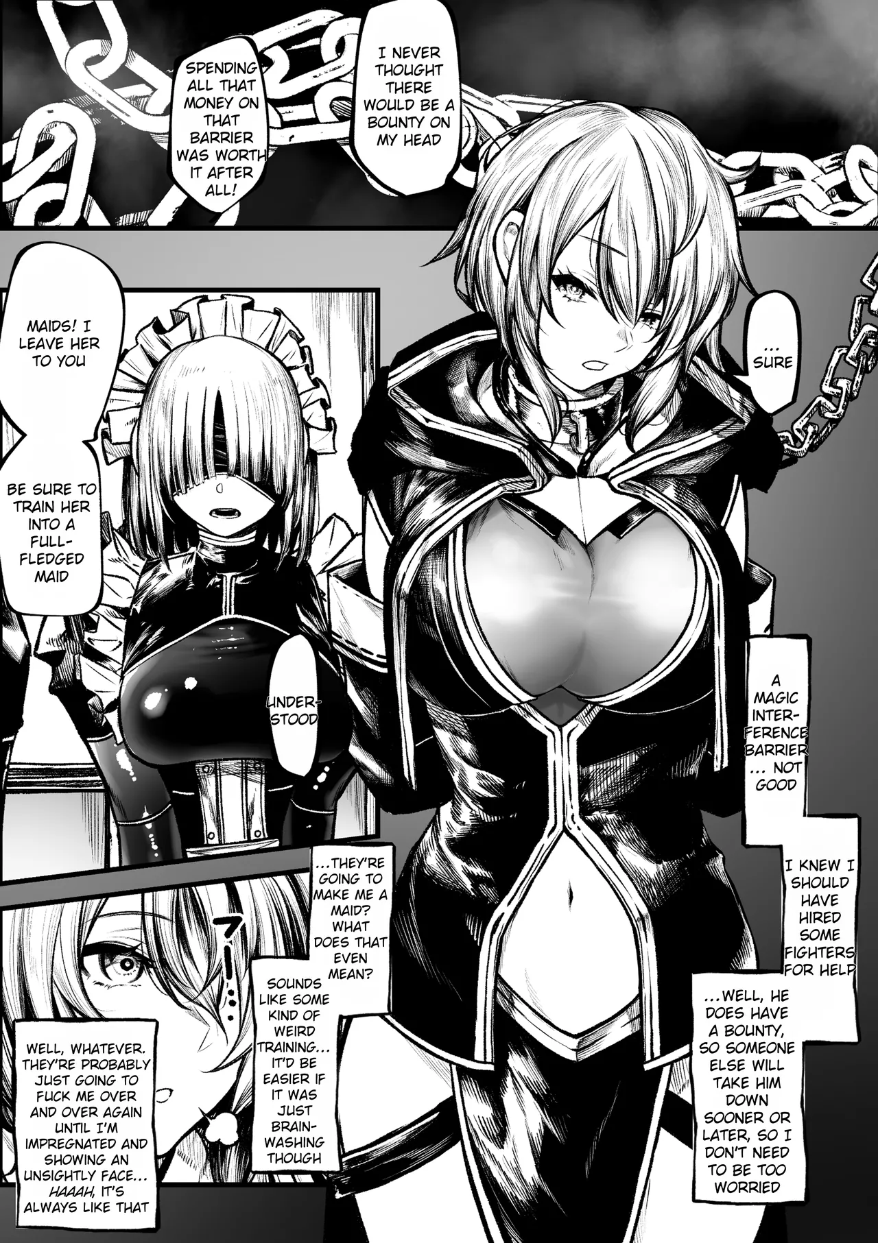 The Mage Girl Who Got Turned Into A Maid page 1 full