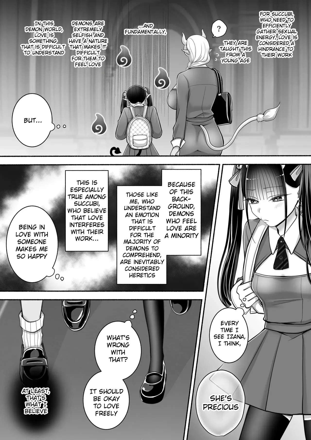 Yuri de Succubus! 3 ~Hey, I want to be more than just childhood friends~ page 5 full