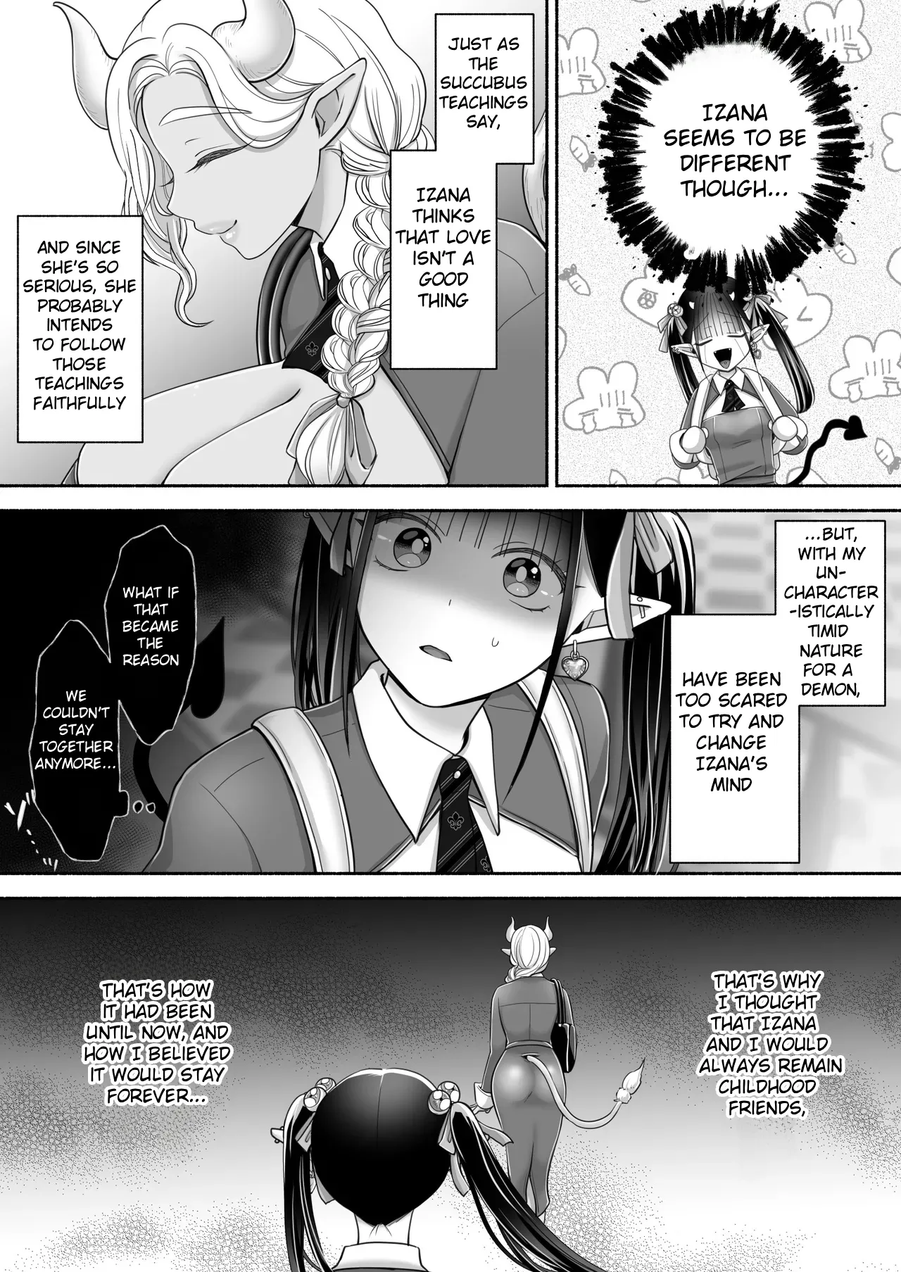 Yuri de Succubus! 3 ~Hey, I want to be more than just childhood friends~ page 7 full
