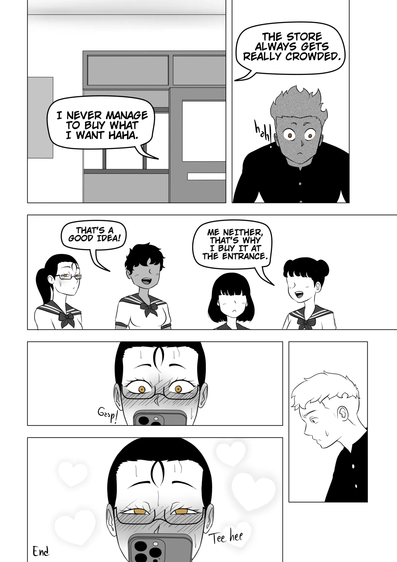 THE DILIGENT CLASS GIRL page 7 full