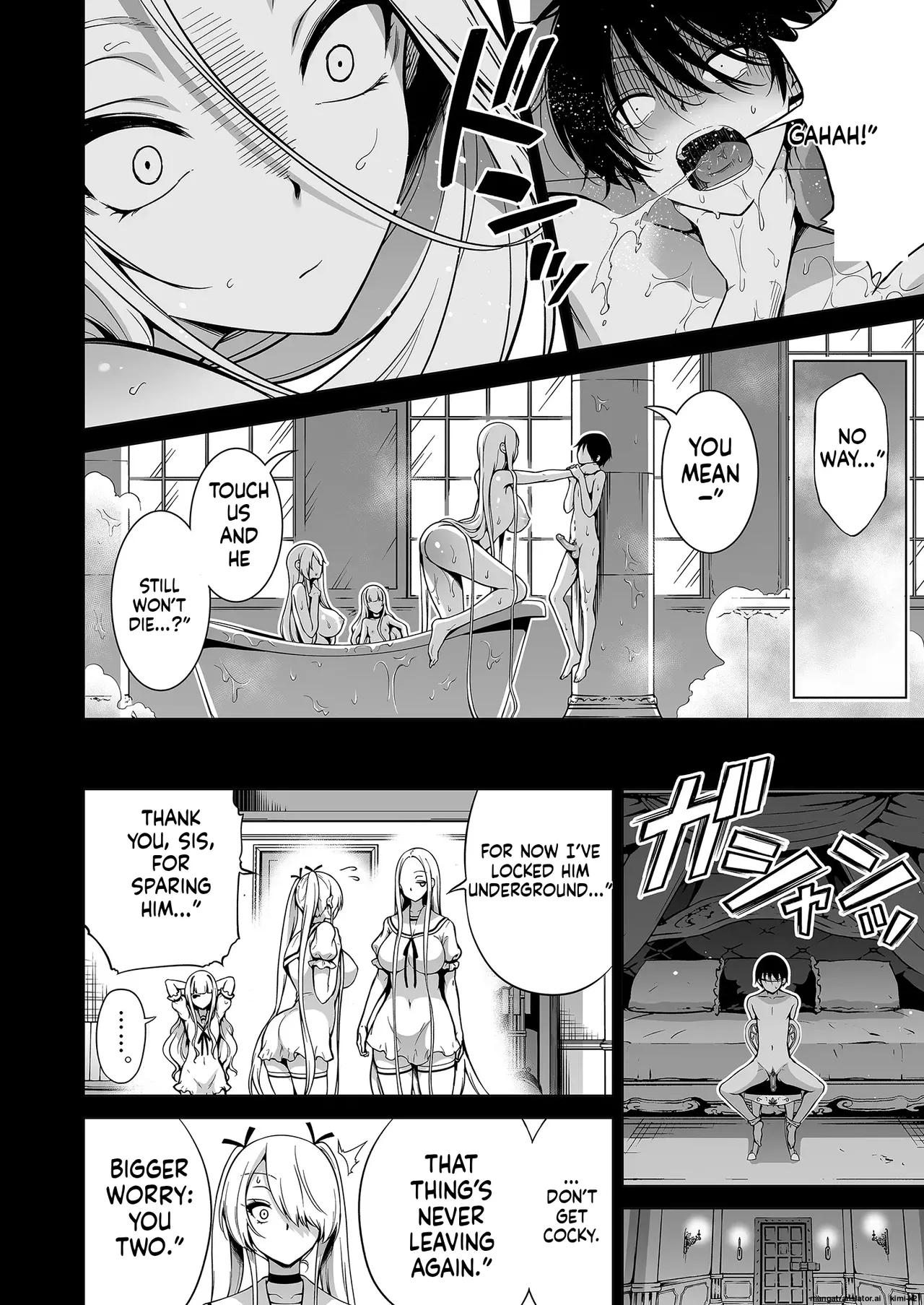 Hands-On Draining with Three Succubus Sisters 3 page 7 full