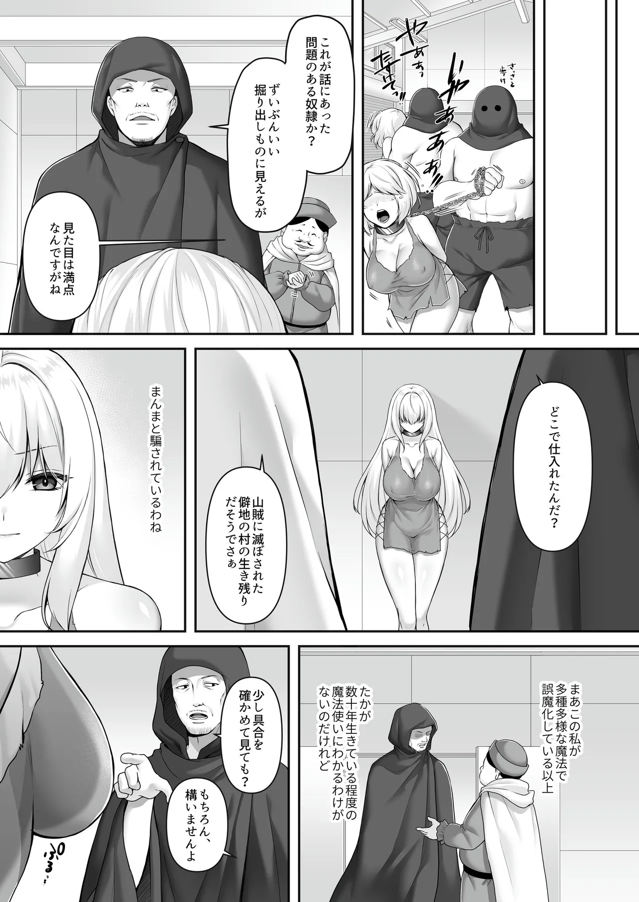 遮断賢者 ～百年生きた女賢者は囮捜査で感覚遮断魔法を使います～ page 5 full