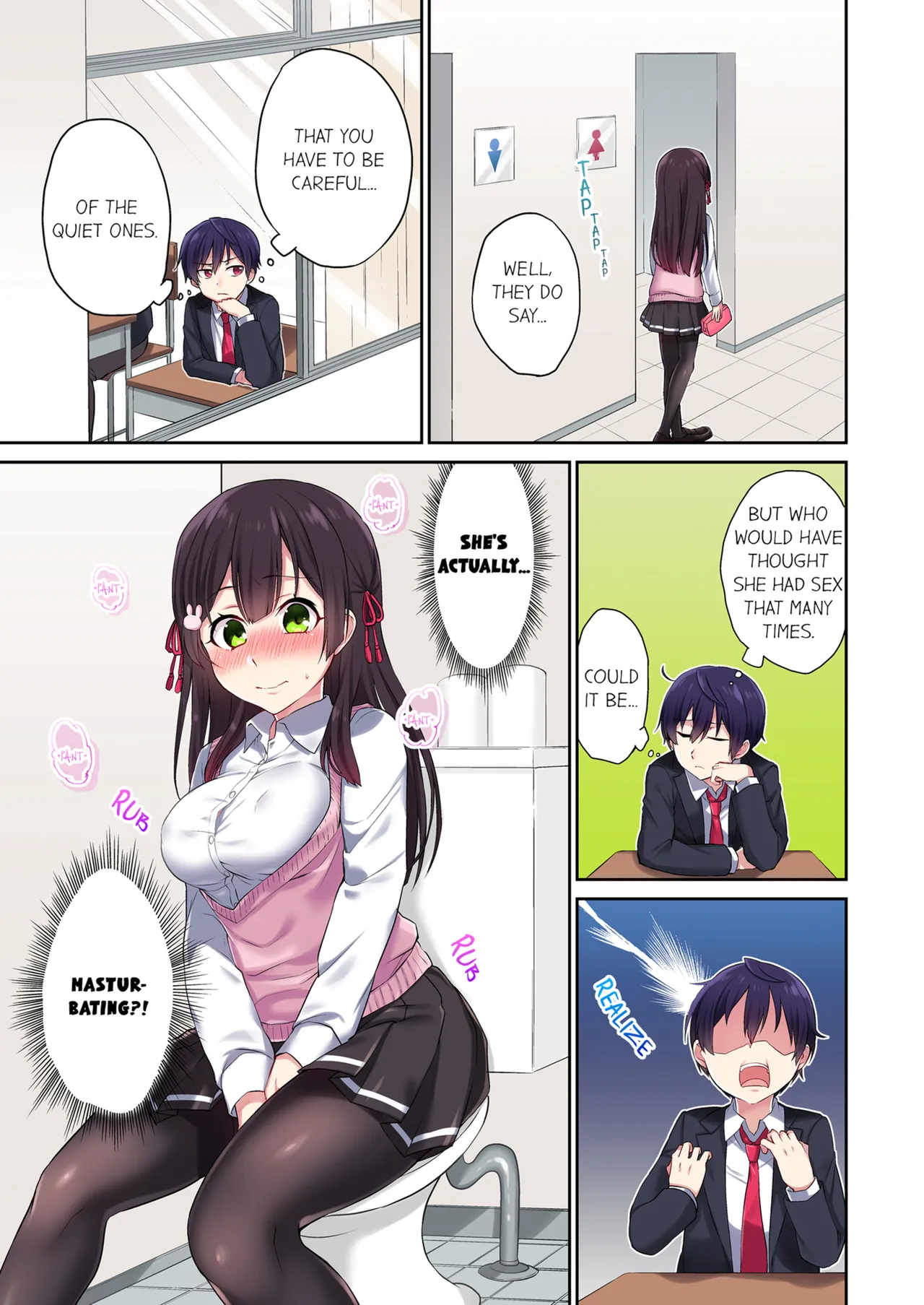 Committee Chairman, Didn't You Just Masturbate In the Bathroom? I Can See the Number of Times People Orgasm Vol. 1-11 page 9 full