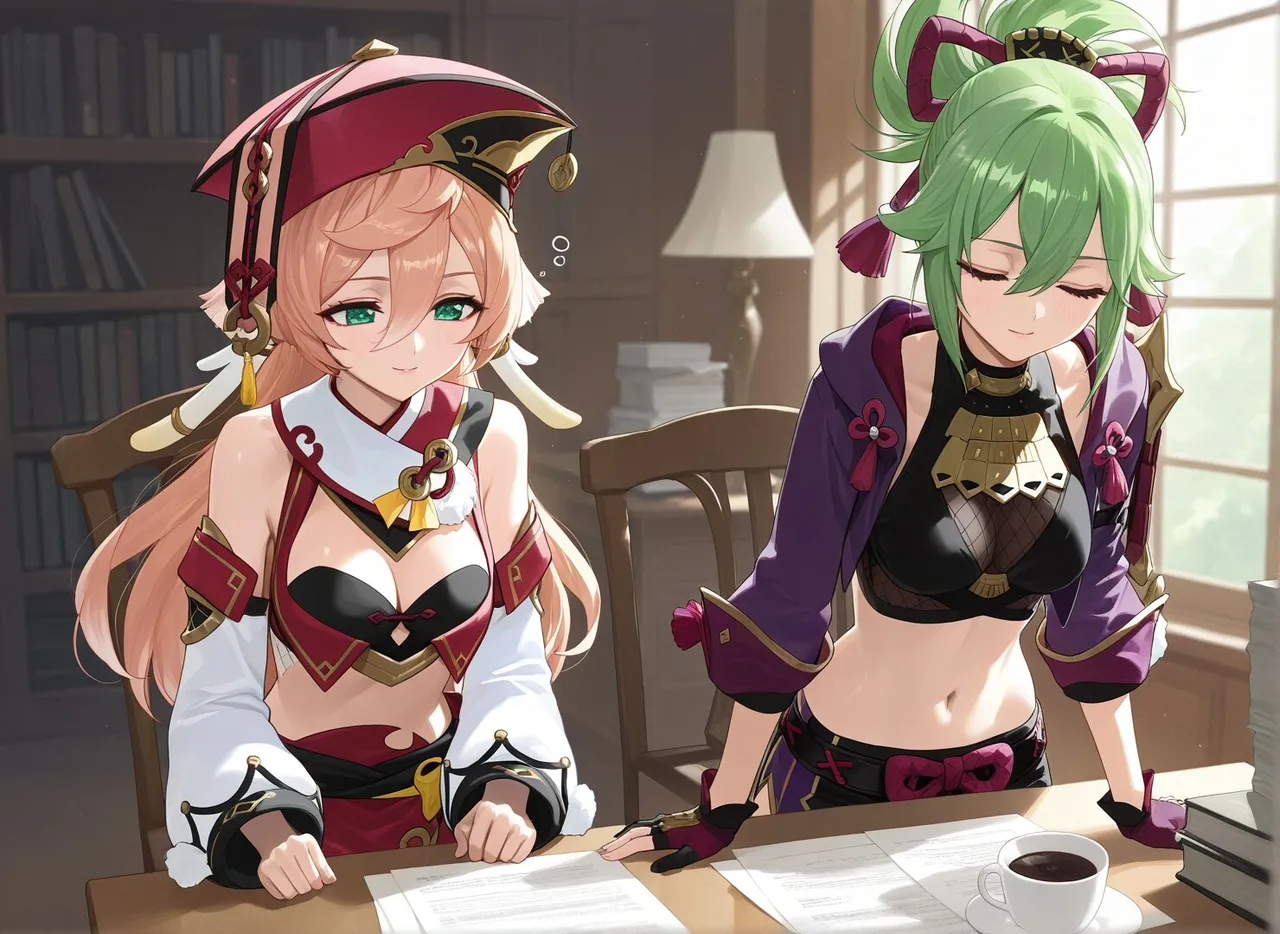 2025-11-13 Shinobu x Yanfei   RAMETAKI  AI GENERATE page 2 full