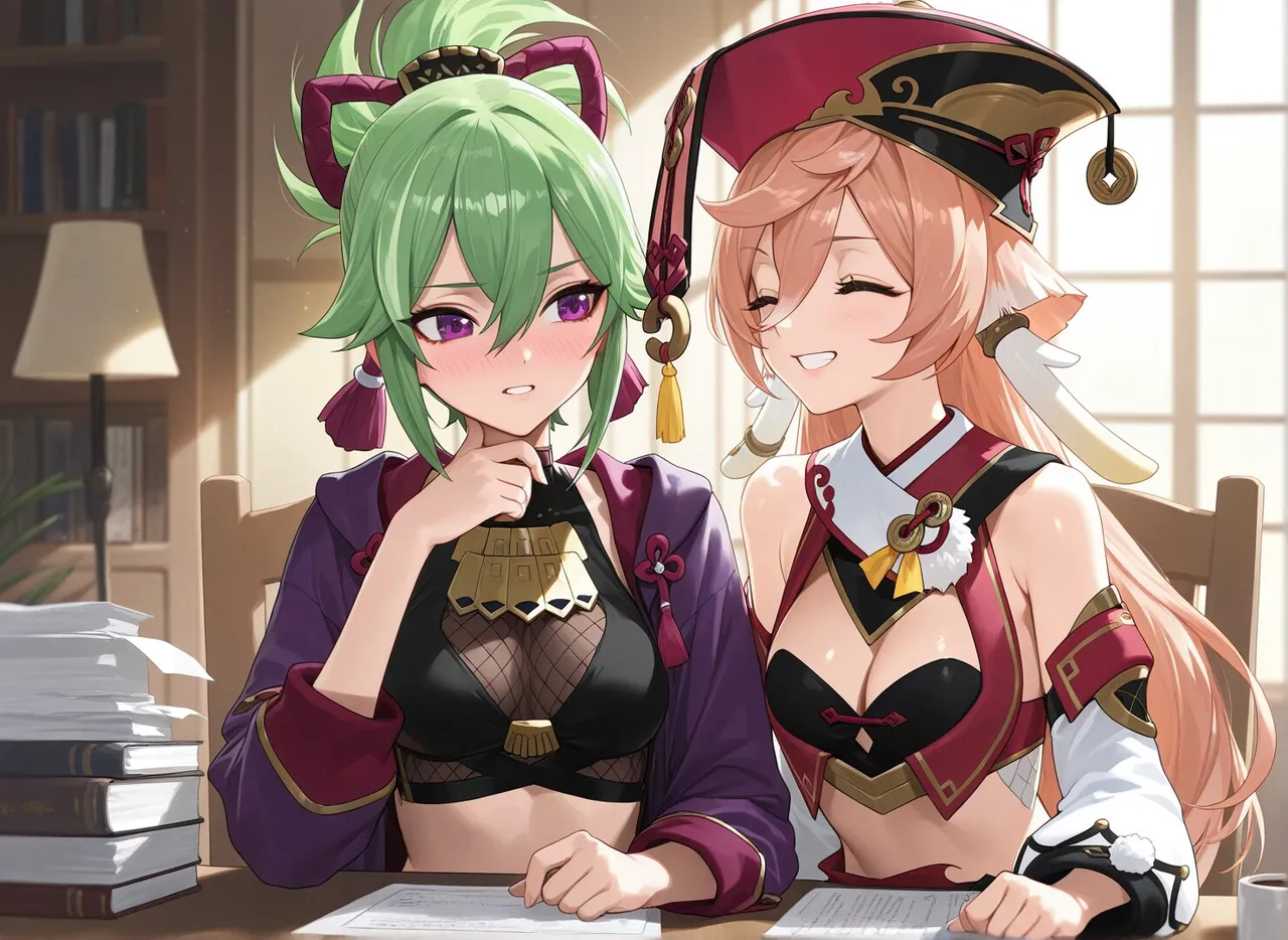 2025-11-13 Shinobu x Yanfei   RAMETAKI  AI GENERATE page 5 full