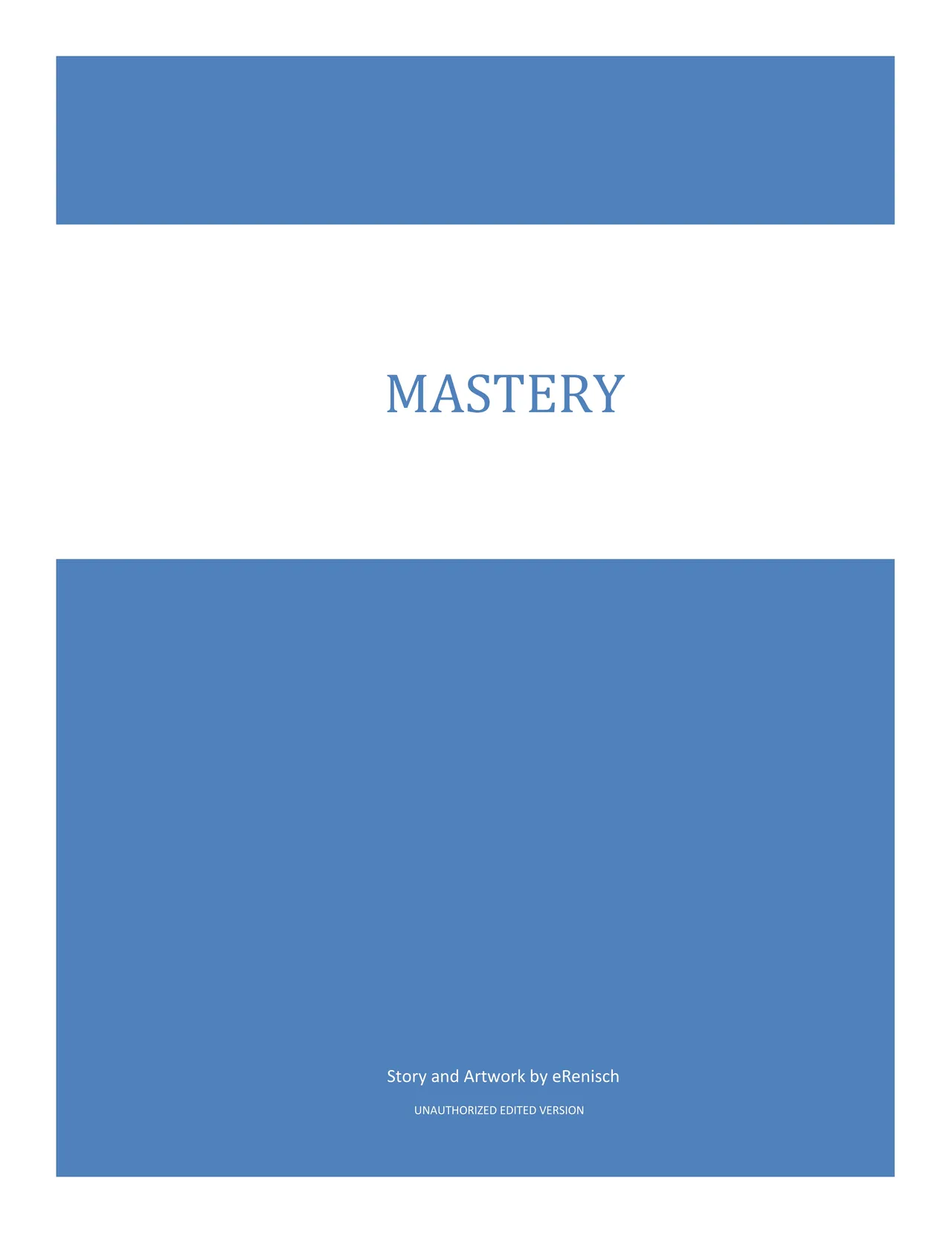 Mastery Part 1 page 1 full