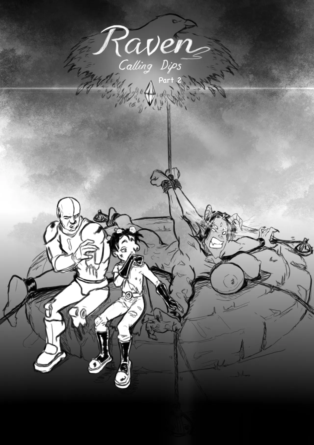 Ashifff: Raven – Part 2: Calling Dips page 1 full