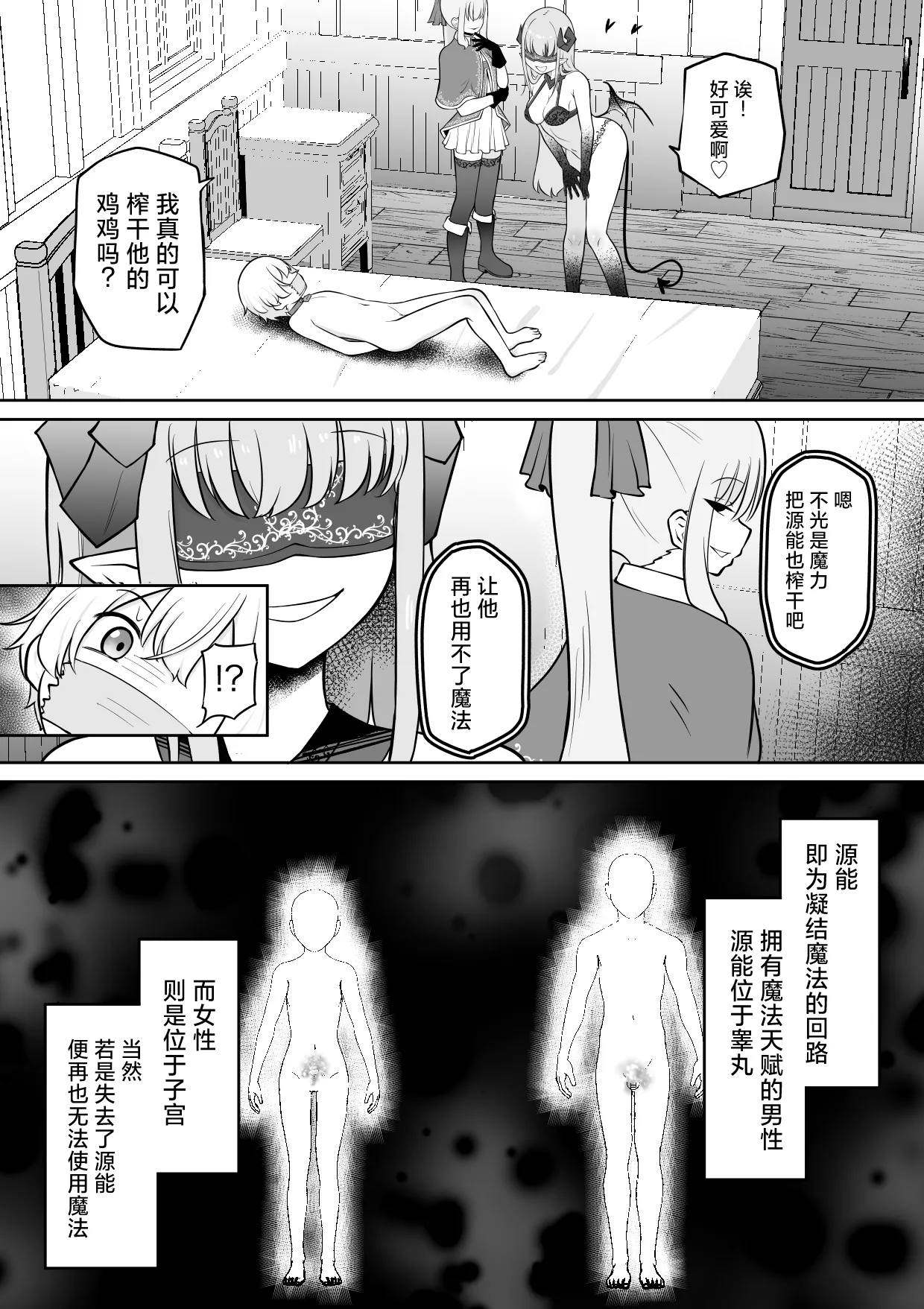 Gakunen Ichi Boku ga Succubus ni Subete Shiboritorareru Ohanashi page 6 full