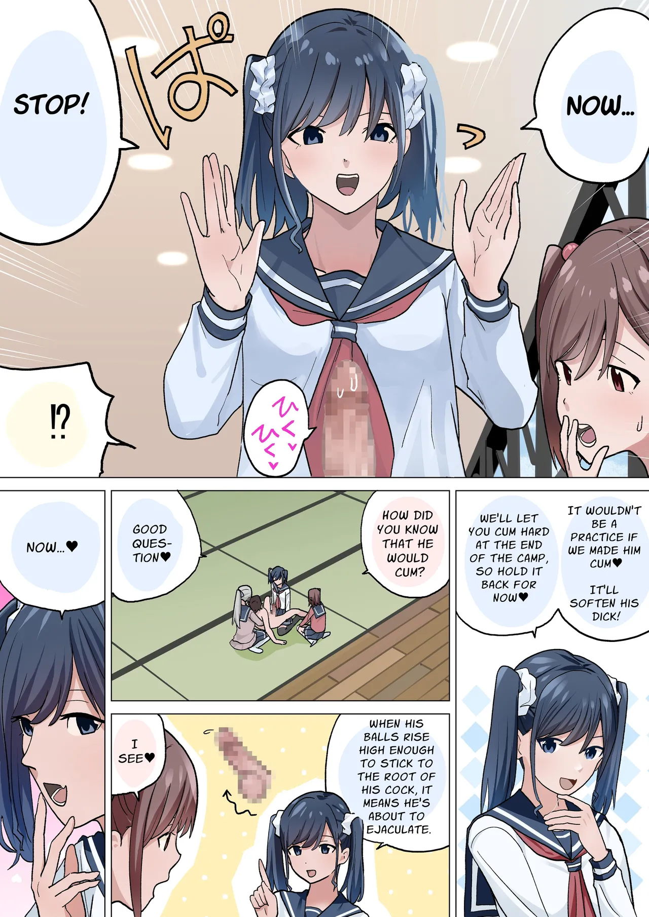 Dekokibu Kyouka Gasshuku | Handjob Club Training Camp page 6 full