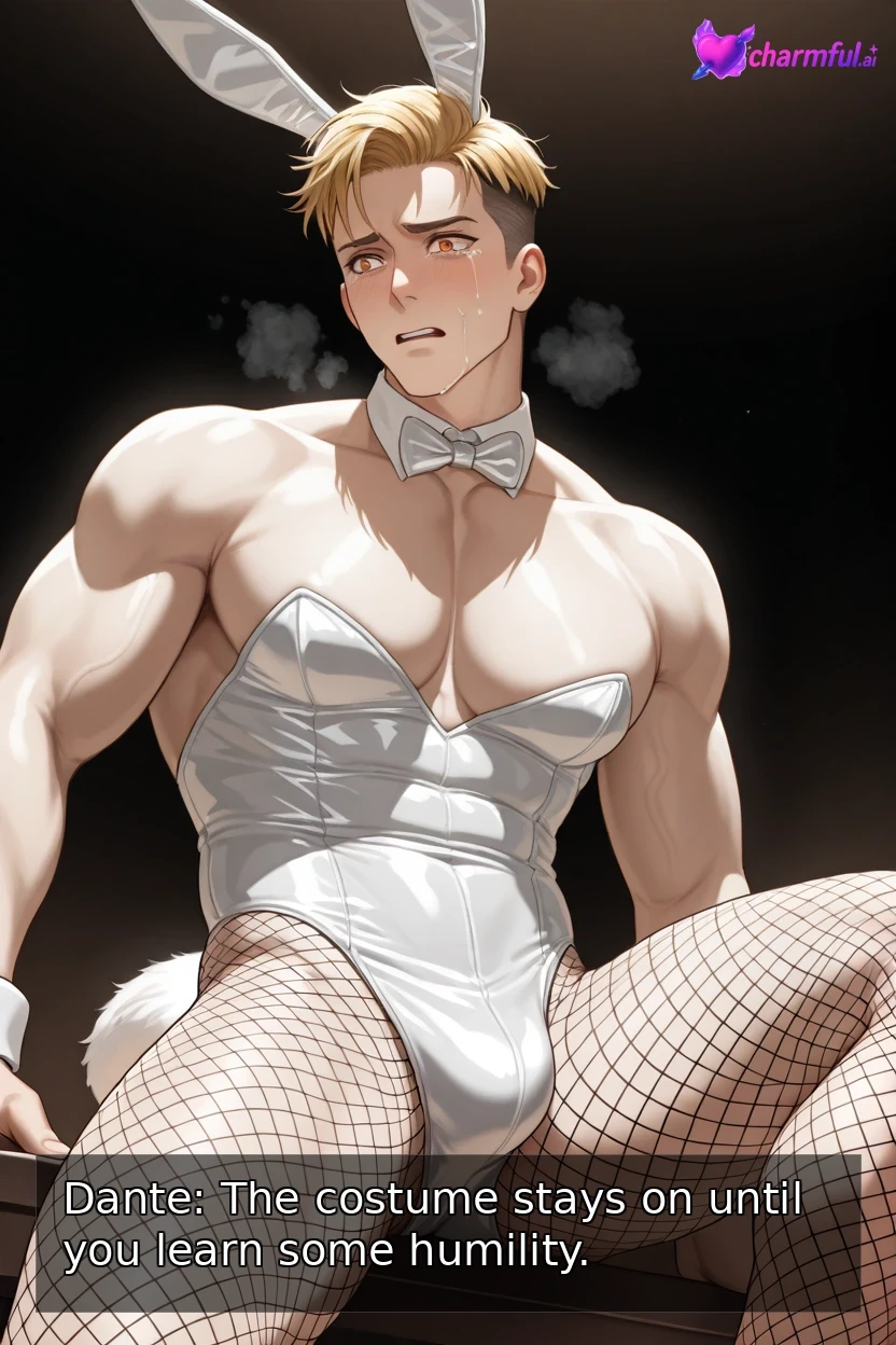 Bunny Boy's Humiliation: Kaito's Night at Club Nocturne page 6 full