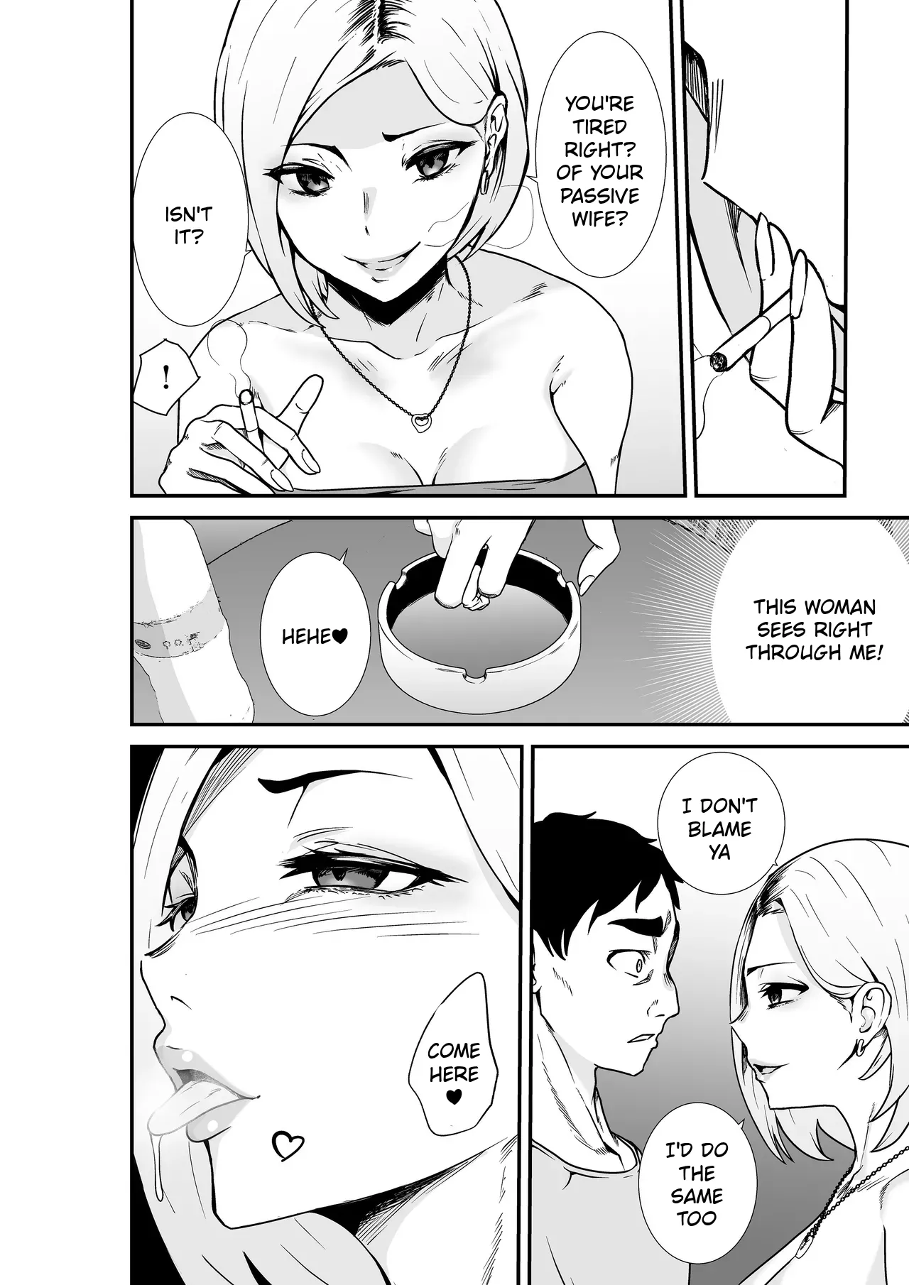 Fuufu Koukan Matching Appli ~DQN na Hitozuma ni Nakadashi Houshi~ page 9 full