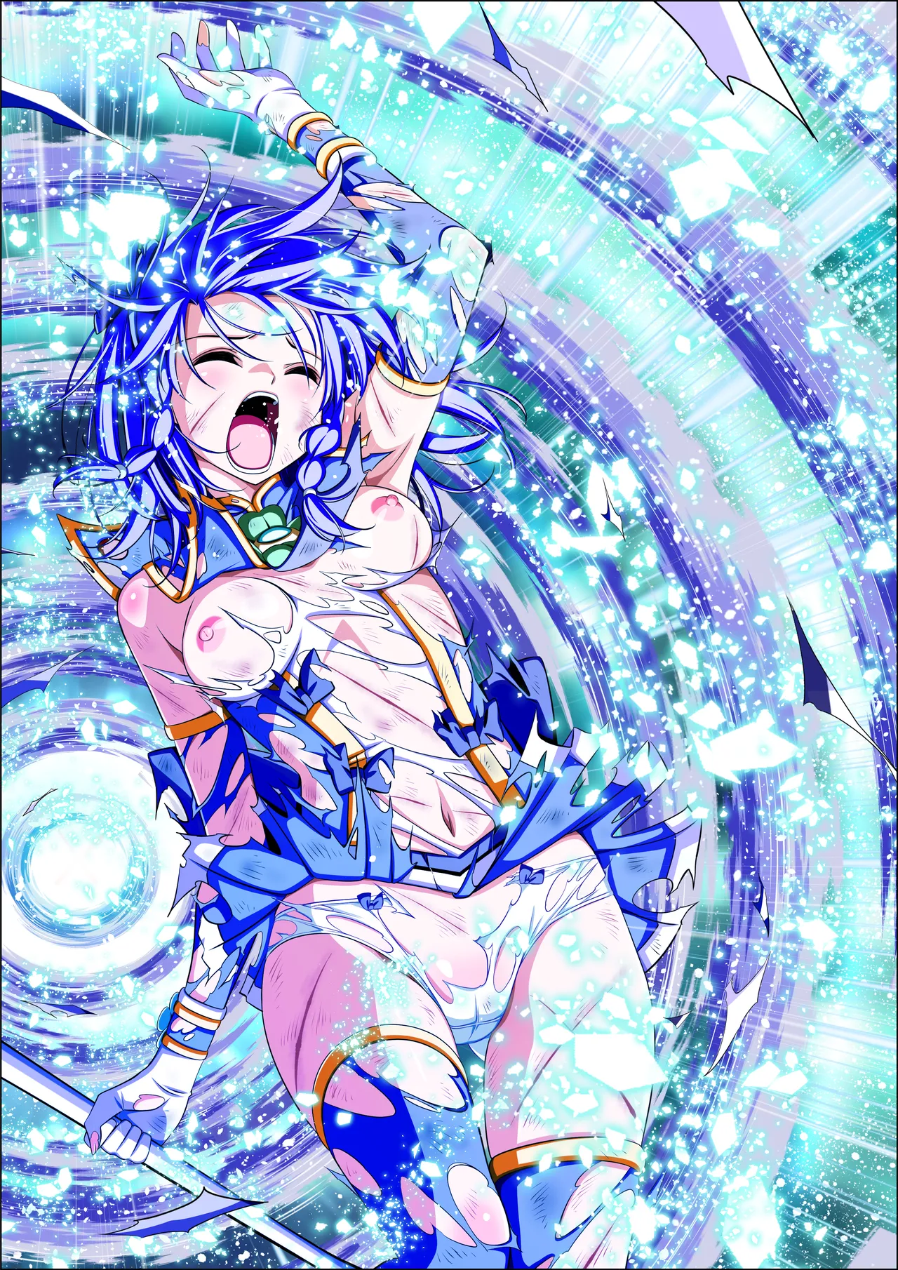 四葉の戦姫クローバーローゼ ボイスコミック第二話（特典② 描き下ろしおまけイラスト） page 2 full