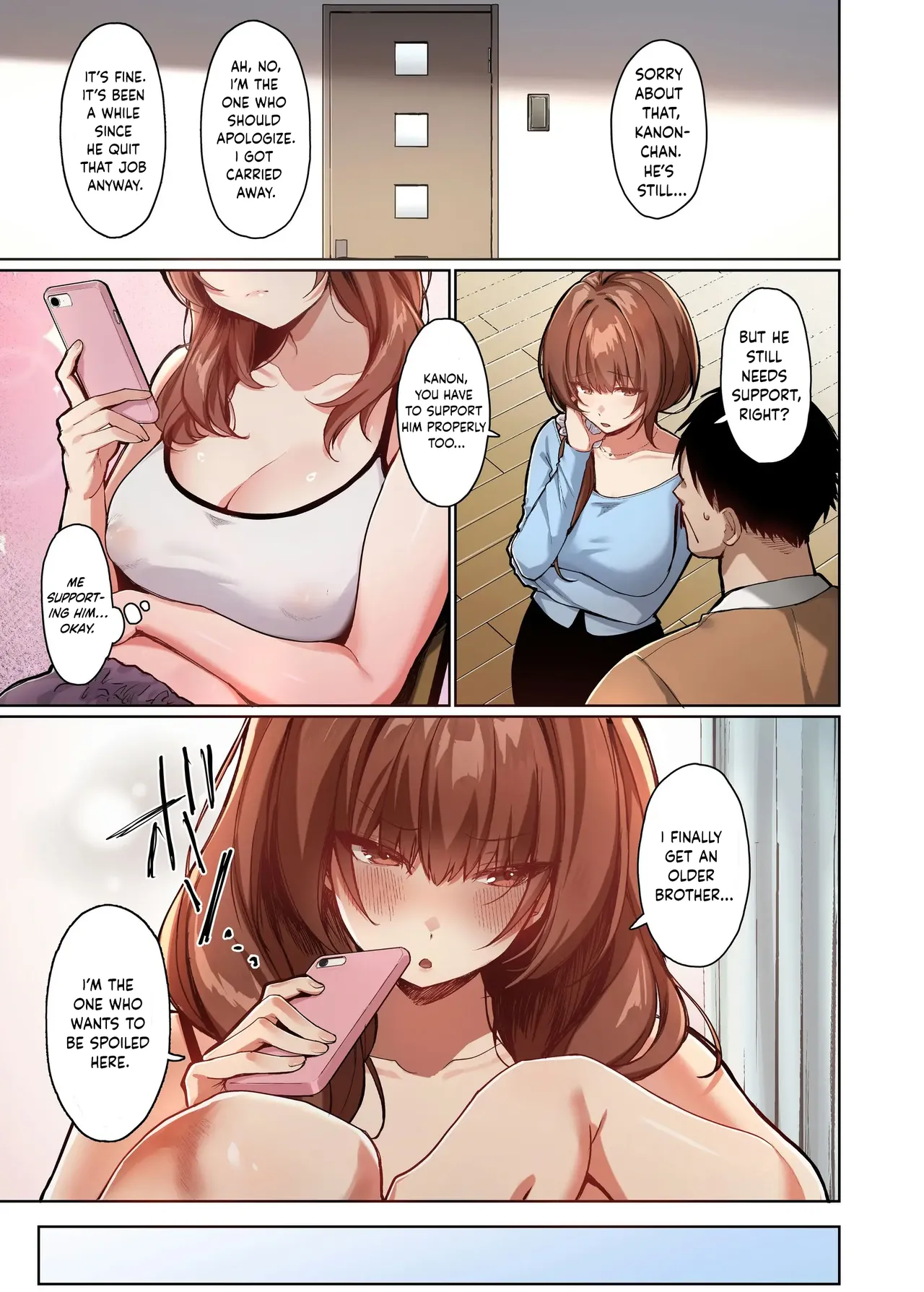 Kyorikan ga Bagutteru Gimai ga Isshou Icharabu Shitekuru page 5 full