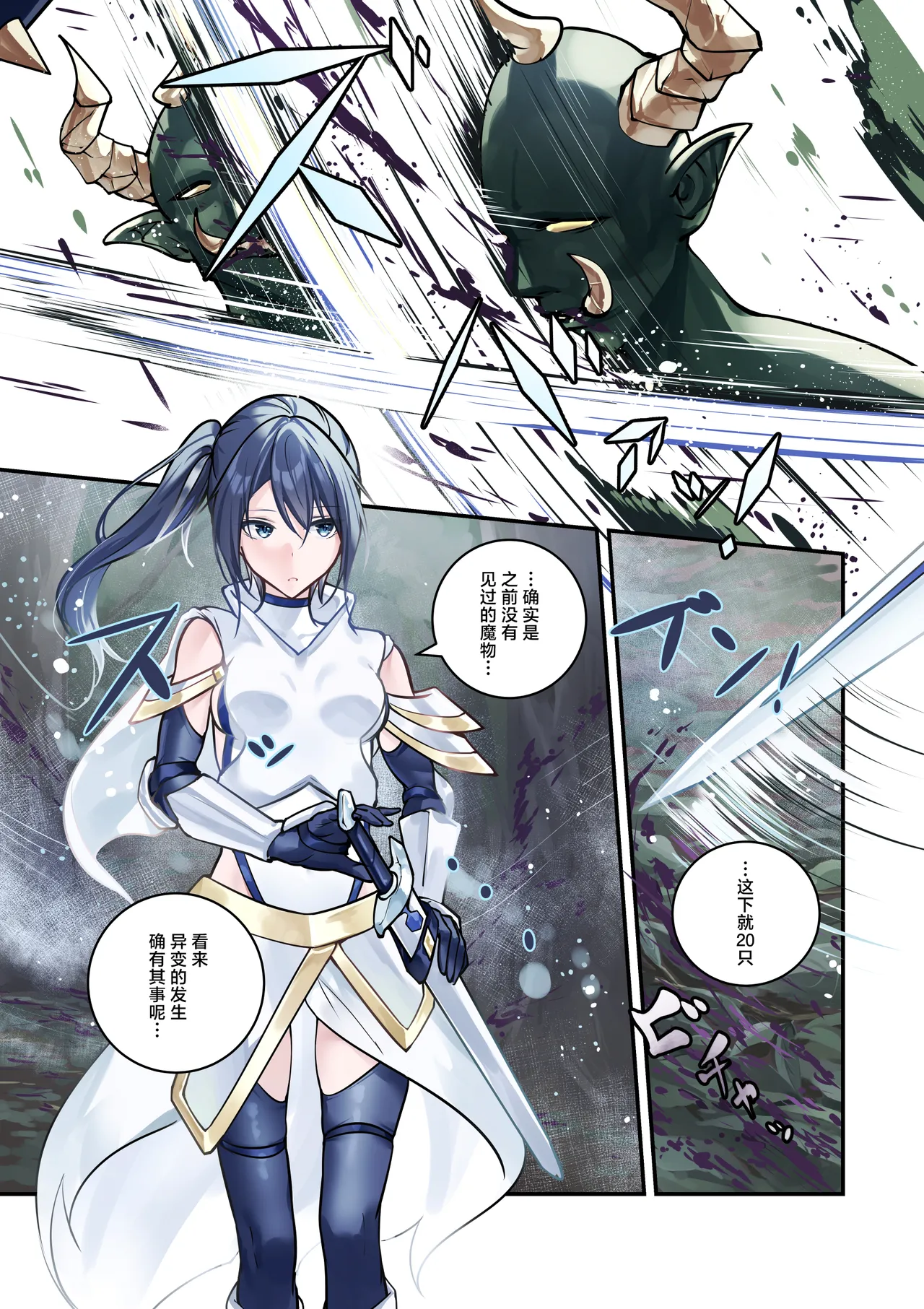 Saikyou no Kenshi o Kairaku de Kuppuku sasete Yome ni Shitai dake no Hanashi | 用快感使最强的剑士屈服只为让她嫁给我 page 3 full