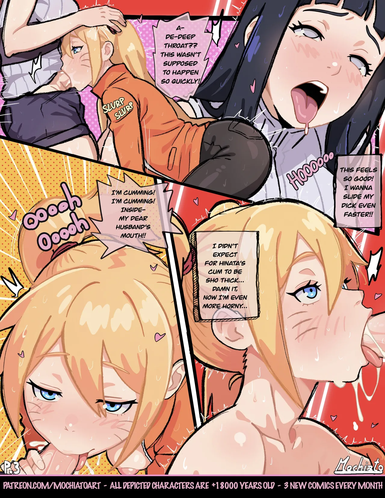 My cute wife Hinata can’t be a top! page 3 full