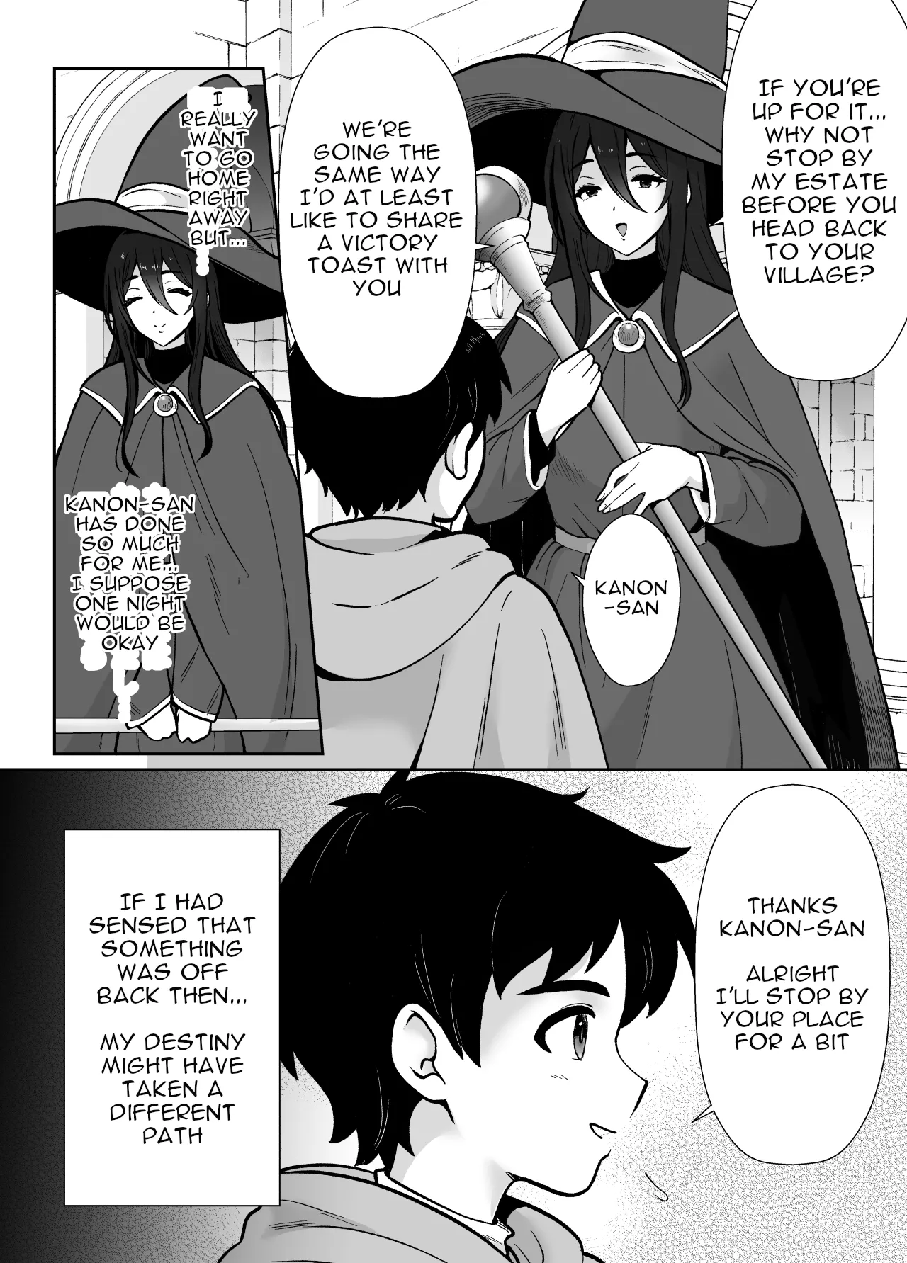 Gekijuu Shuchaku Mahou Tsukai to Futanari Shitsuji ni Yoru Yuusha-sama Shosei Hakamase Namakoubi  Mesu-ka Choukyou Gyaku Rape page 4 full