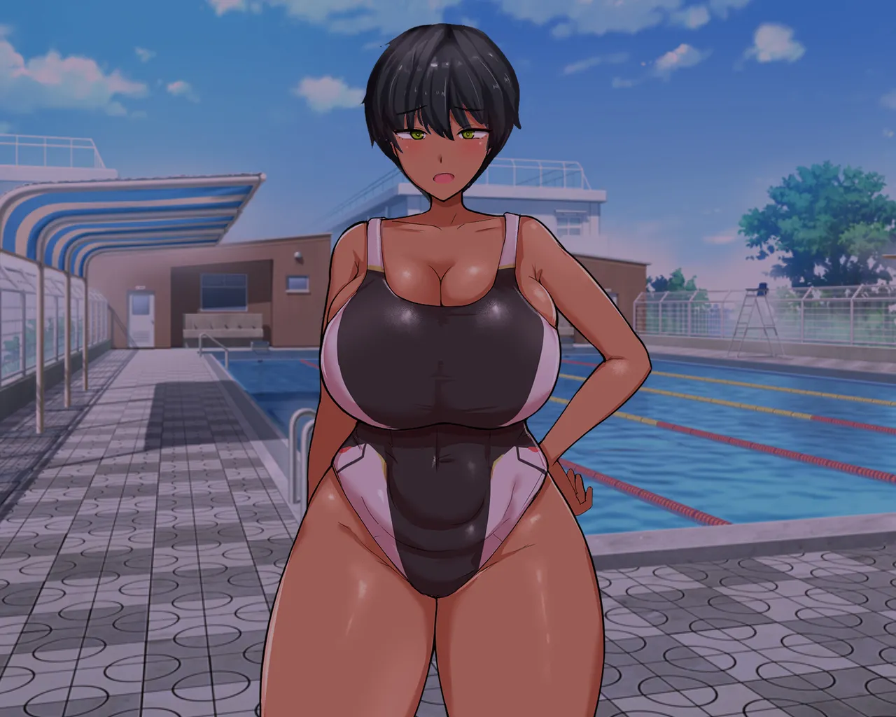 Nagachin Erozaru ga Houkago ni Bakunyuu Doukyuusei x3 to Yarimakutteit / The Long-dicked Perverted Monkey Was Fucking With The The Three Huge Boobed Classmates After Class page 7 full