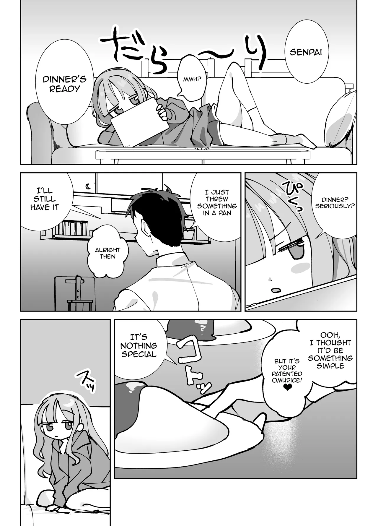 Nama Onaho Senpai /  Raw Onahole Senpai -The Horny Senpai Provokes Her Kouhai And He Fucks Her Brains Out And Cums Over And Over page 4 full