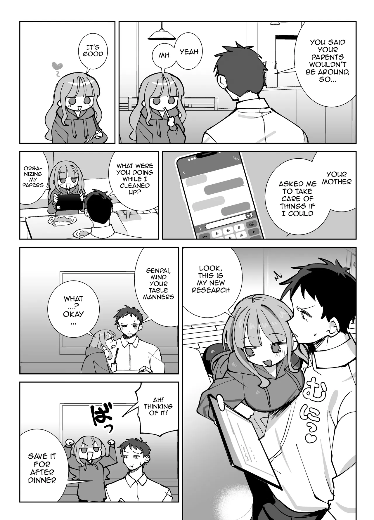 Nama Onaho Senpai /  Raw Onahole Senpai -The Horny Senpai Provokes Her Kouhai And He Fucks Her Brains Out And Cums Over And Over page 6 full