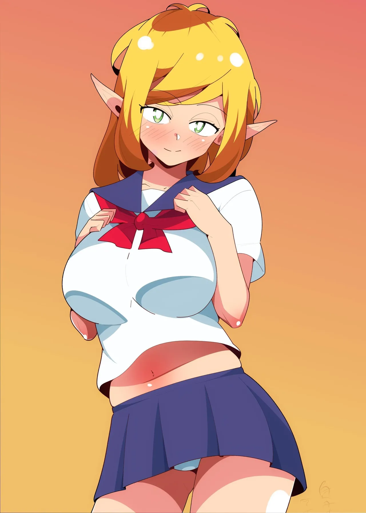 Elf Girlfriend, Cucked By My Father page 9 full