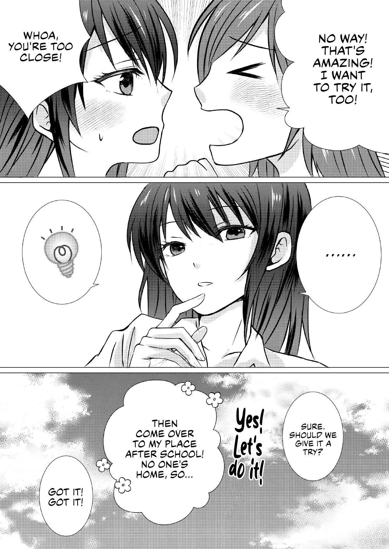 Doukyuusei to Ecchi na Les Massage | Erotic Lesbian Massage with a Classmate page 7 full