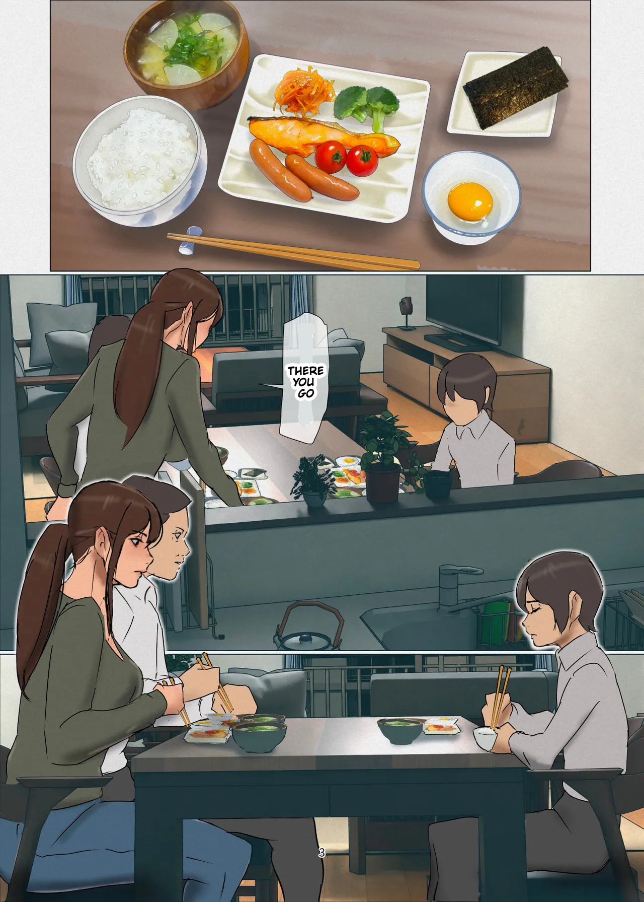 Ikenie no haha 4  40 pages page 3 full