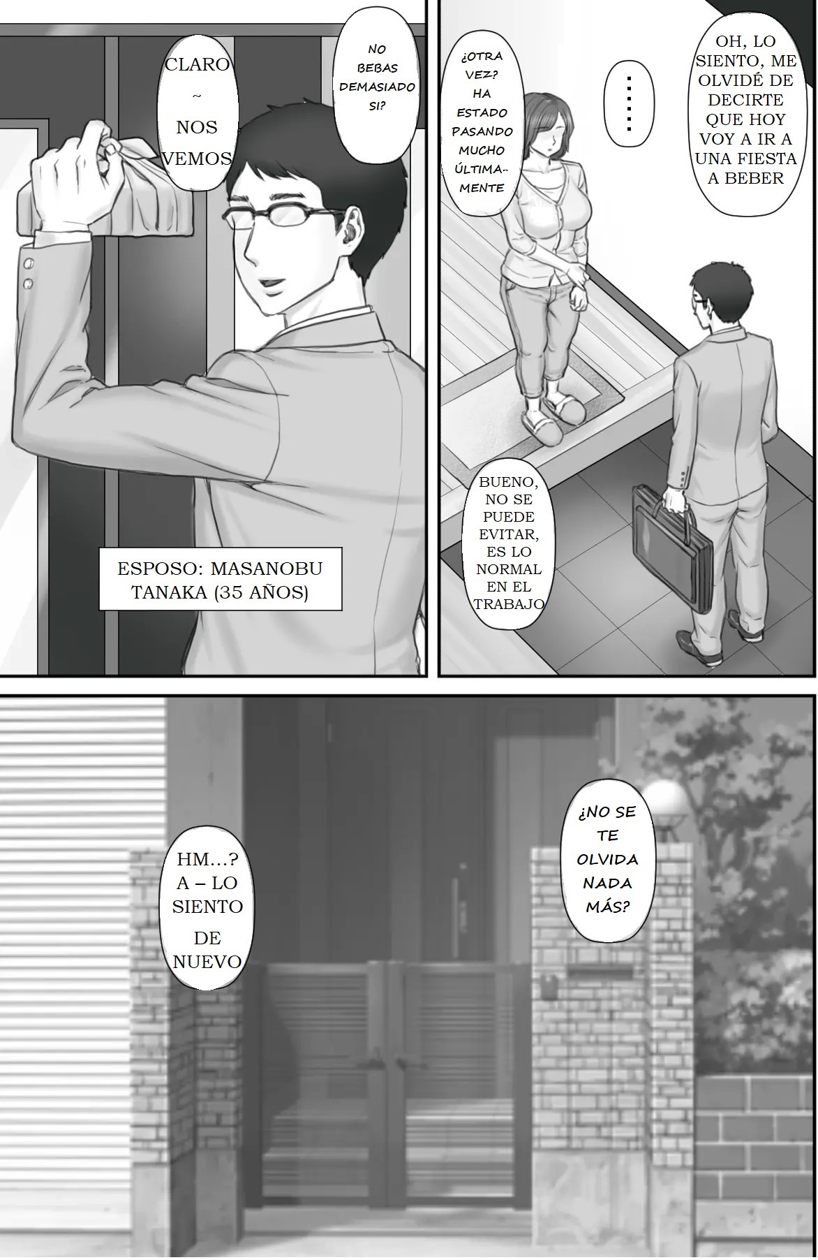 Netorare Shakkin Tsuma ~Kiken na Koushou Hen~ - ESPOSA ENGAÑADA POR DEUDAS  ~CAPITULO DE LA NEGOCIACIÓN PELIGROSA~ page 3 full