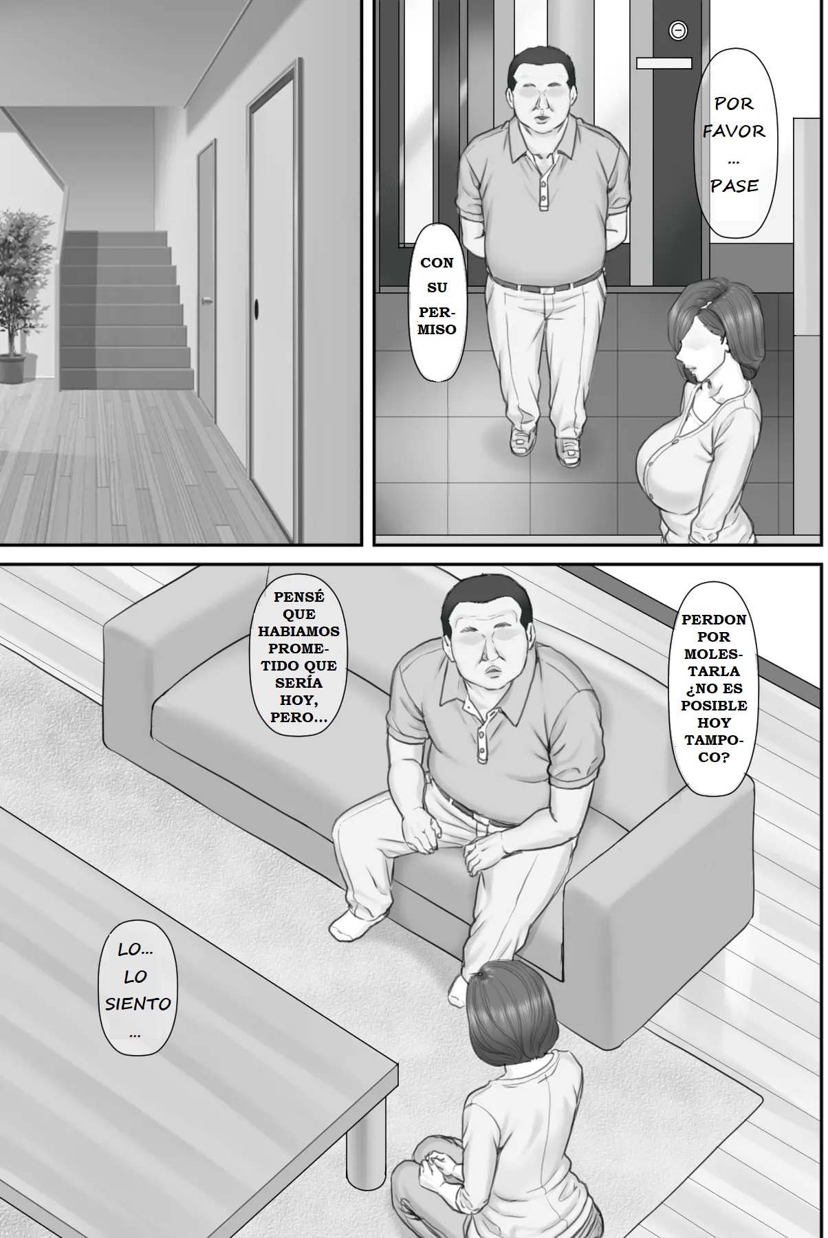 Netorare Shakkin Tsuma ~Kiken na Koushou Hen~ - ESPOSA ENGAÑADA POR DEUDAS  ~CAPITULO DE LA NEGOCIACIÓN PELIGROSA~ page 7 full