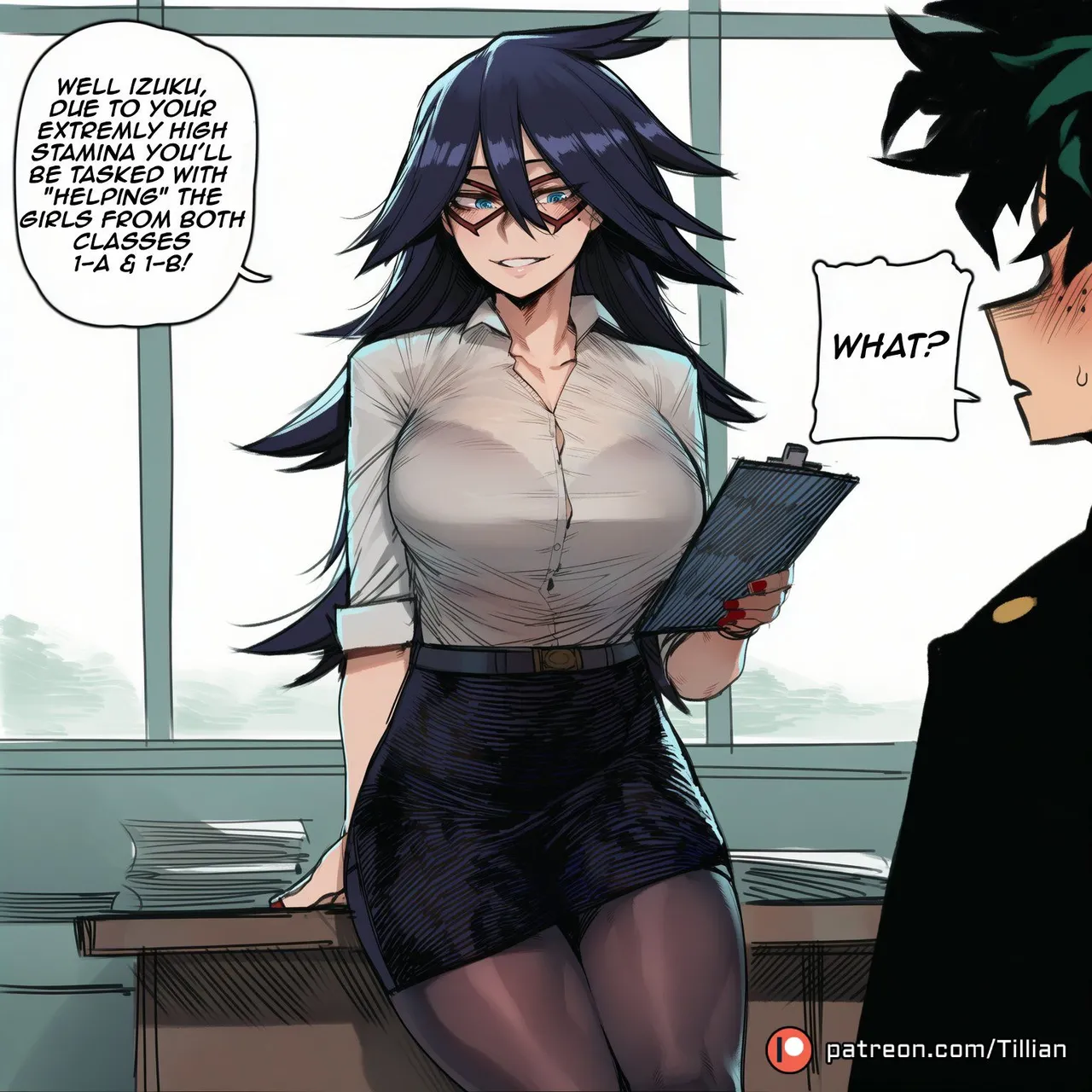 Izuku Midoriya x MHA Girls page 1 full