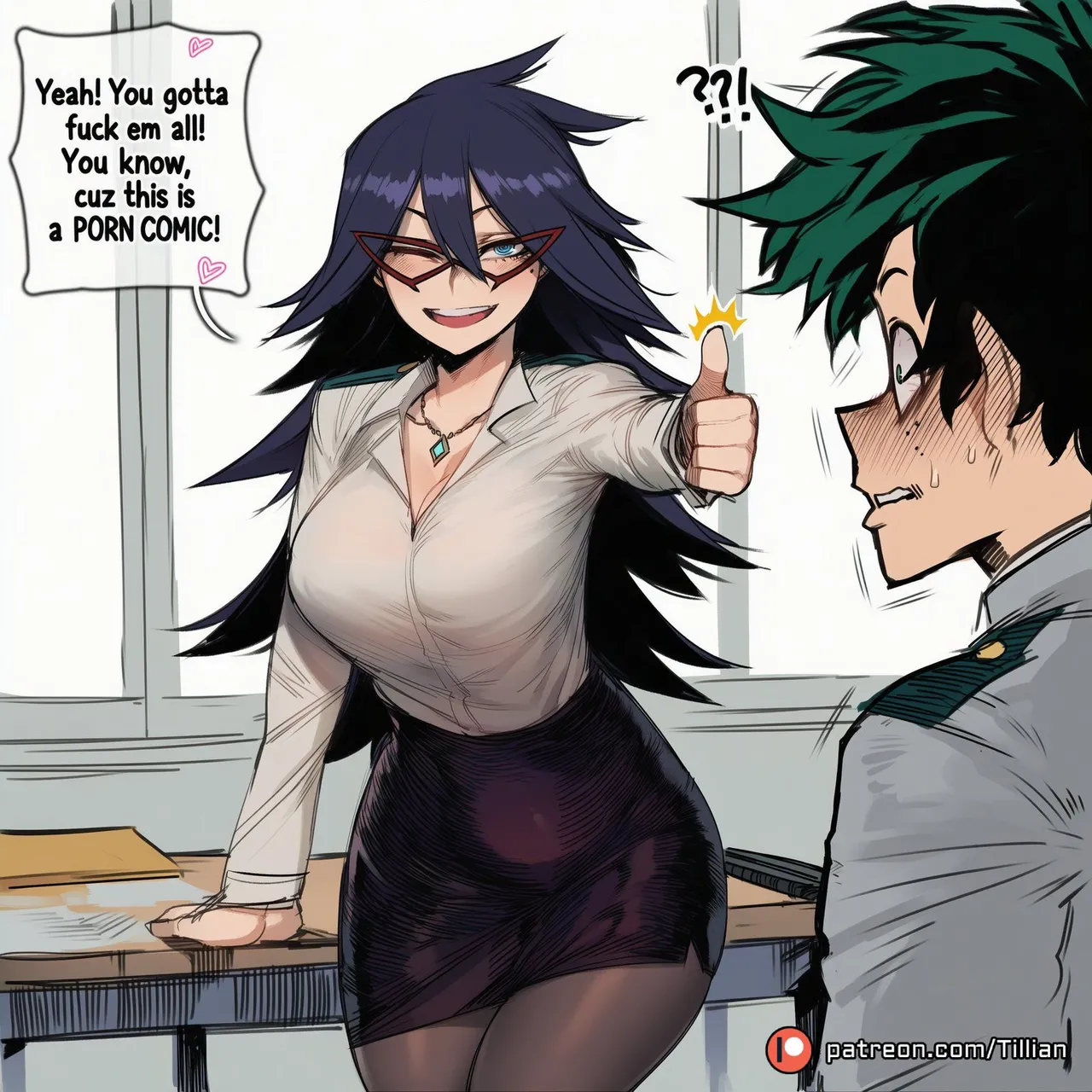 Izuku Midoriya x MHA Girls page 2 full