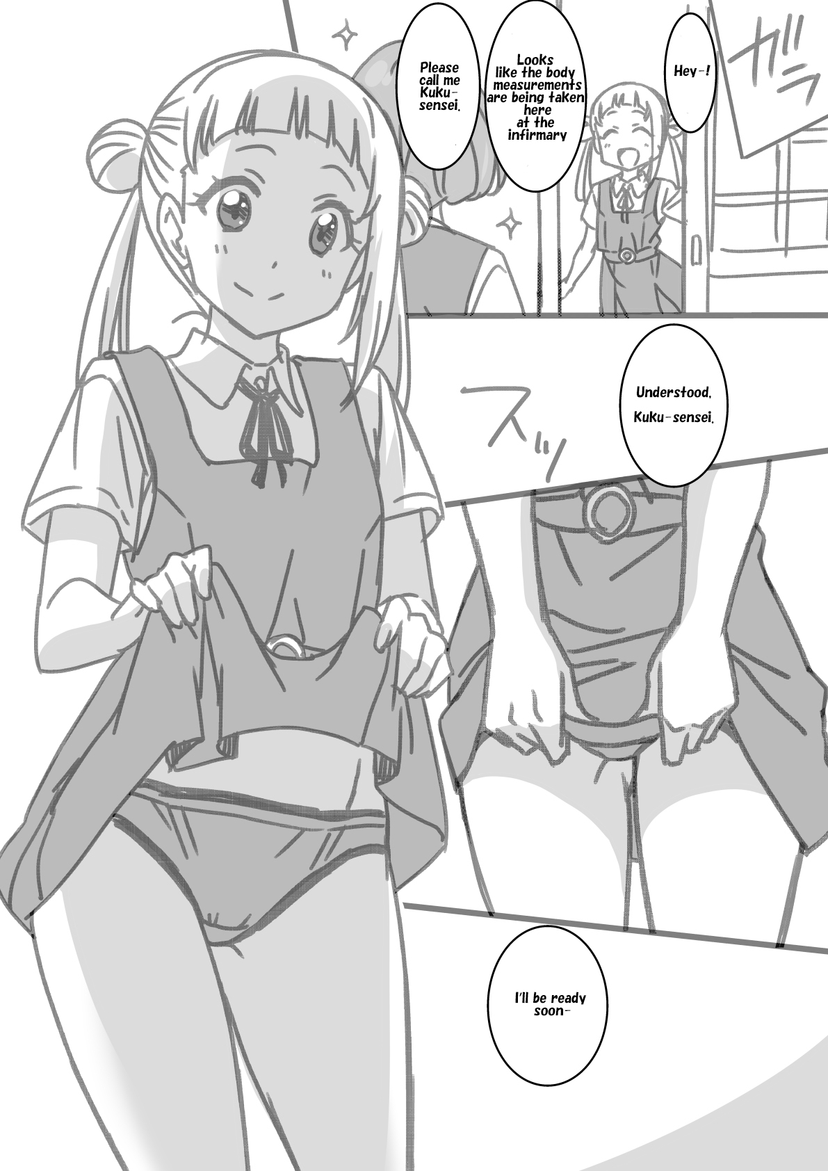 Shintai Sokutei Manga | Body Measurements Manga page 8 full