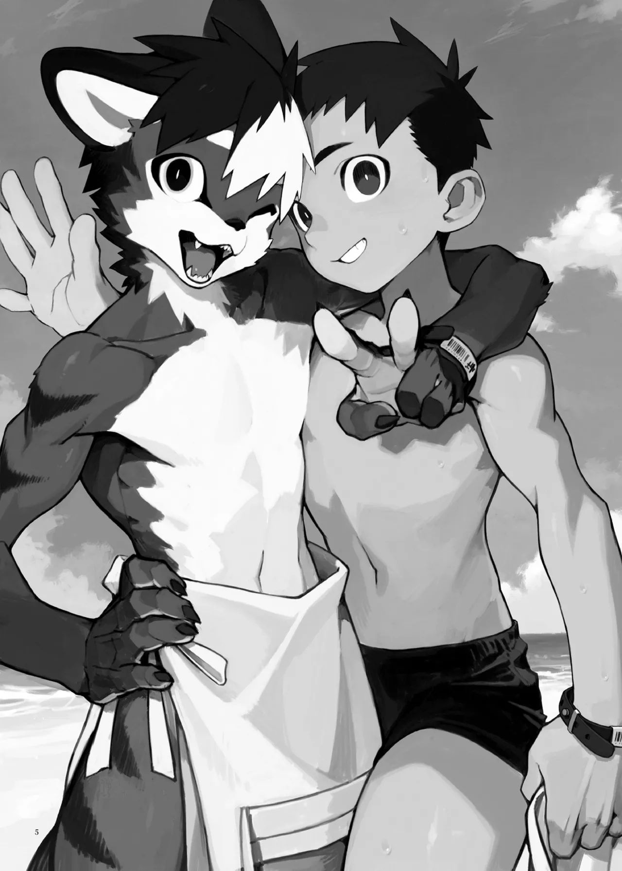 Kemoshonen vol.1 ENG UNCENSORED page 6 full