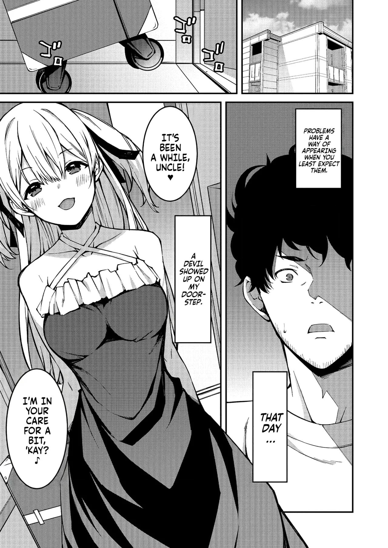 Namaiki Gyaru ni Zako Atsukai Sareta Ore ~ Meikko ga Guigui Kuru! Ch. 01-07 | A bratty Gal treats me like a Loser. My niece is comming on strong!! Ch. 01-07 page 3 full