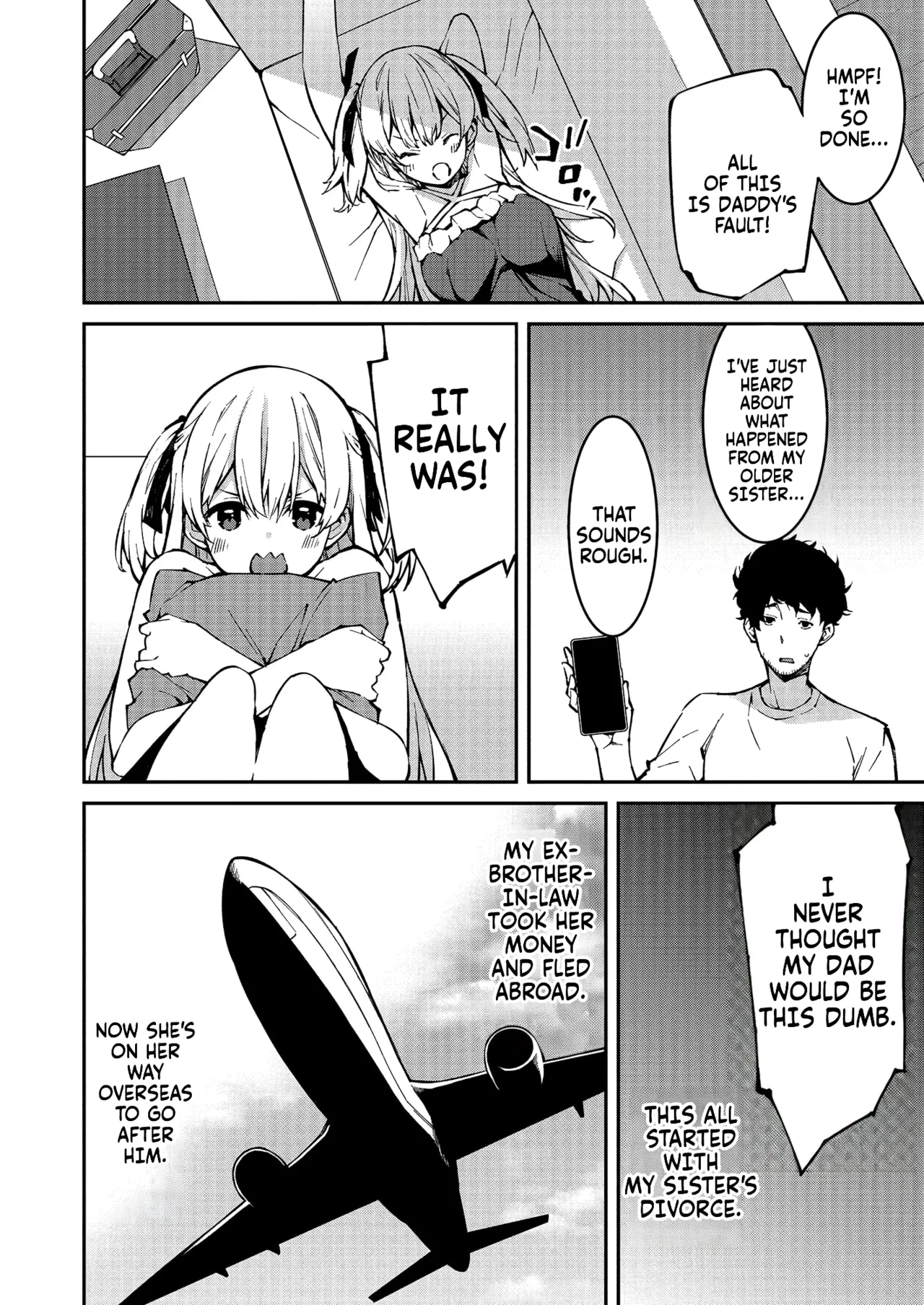 Namaiki Gyaru ni Zako Atsukai Sareta Ore ~ Meikko ga Guigui Kuru! Ch. 01-07 | A bratty Gal treats me like a Loser. My niece is comming on strong!! Ch. 01-07 page 4 full