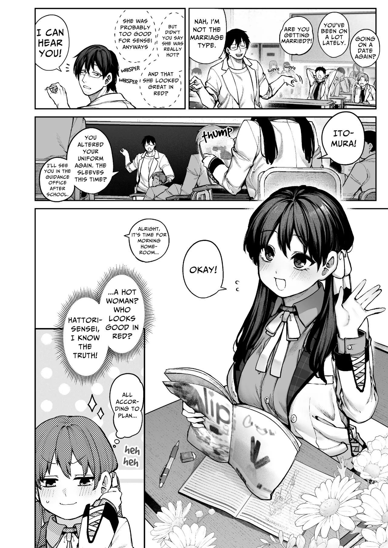 Mr. Hattori Doesn't Need A Girlfriend! ~he said love was a hassle, but his love is just too heavy~ page 3 full