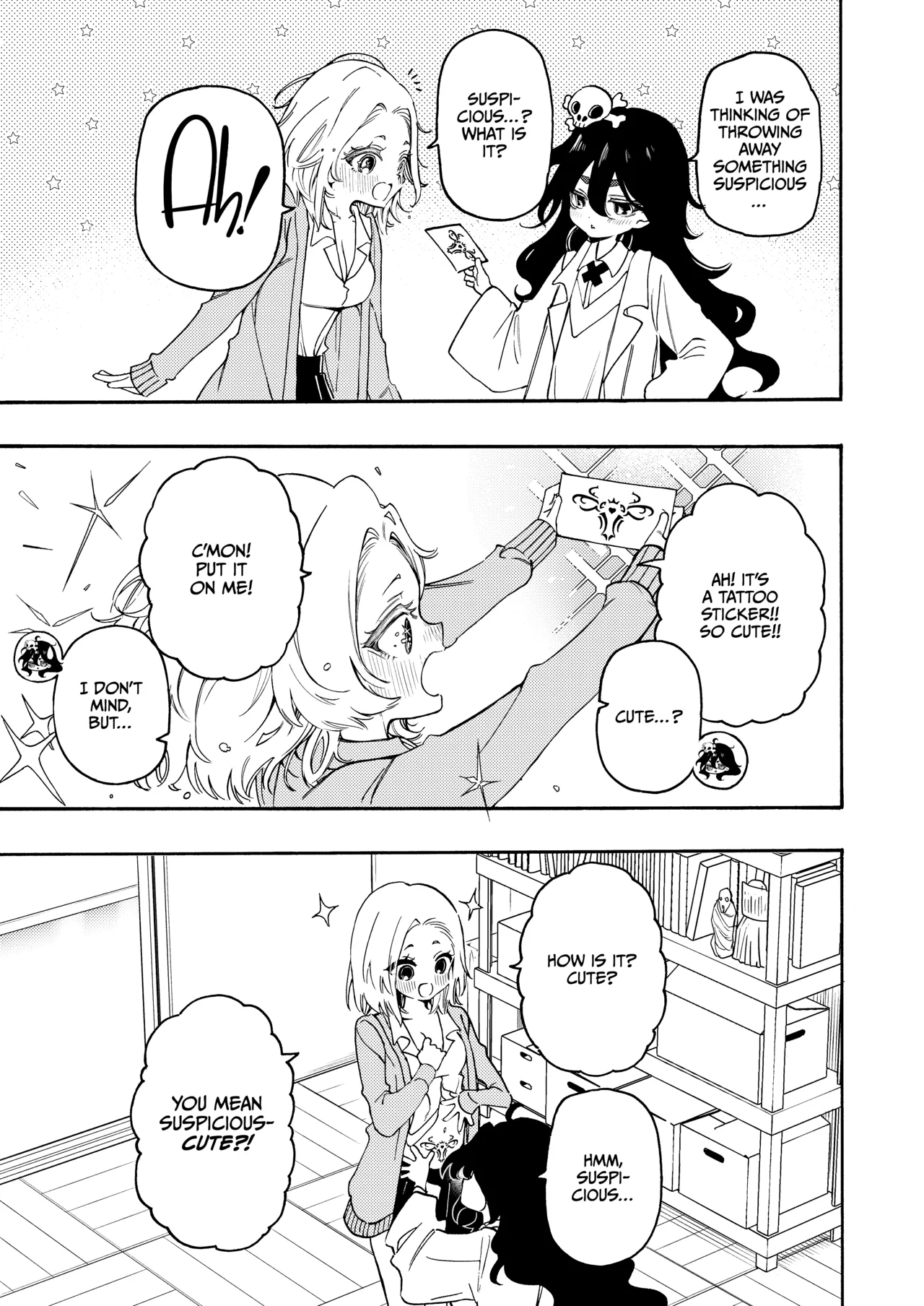 Occult-bu junyuu teman yuri manga page 4 full