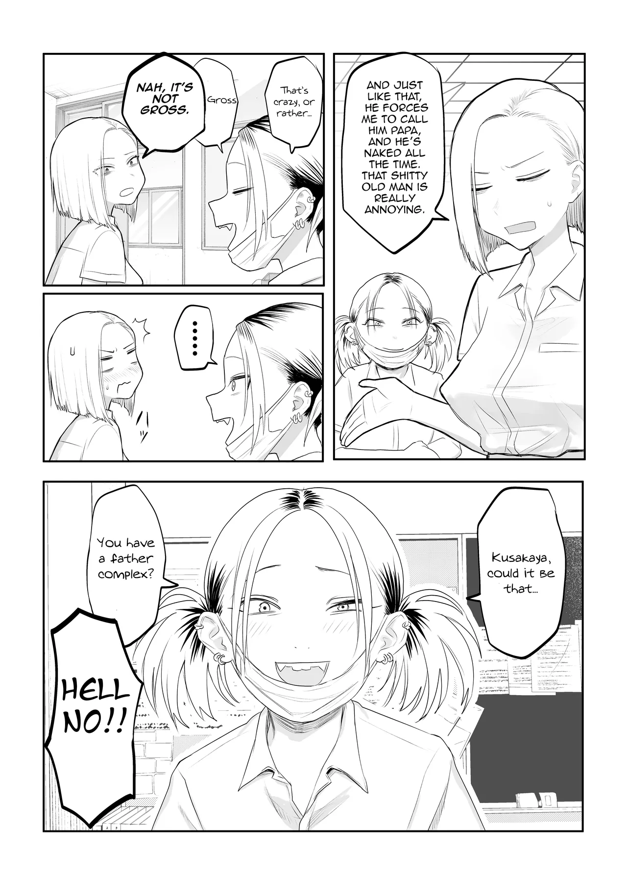 Tsundere Fathercon Kusagaya-san page 4 full