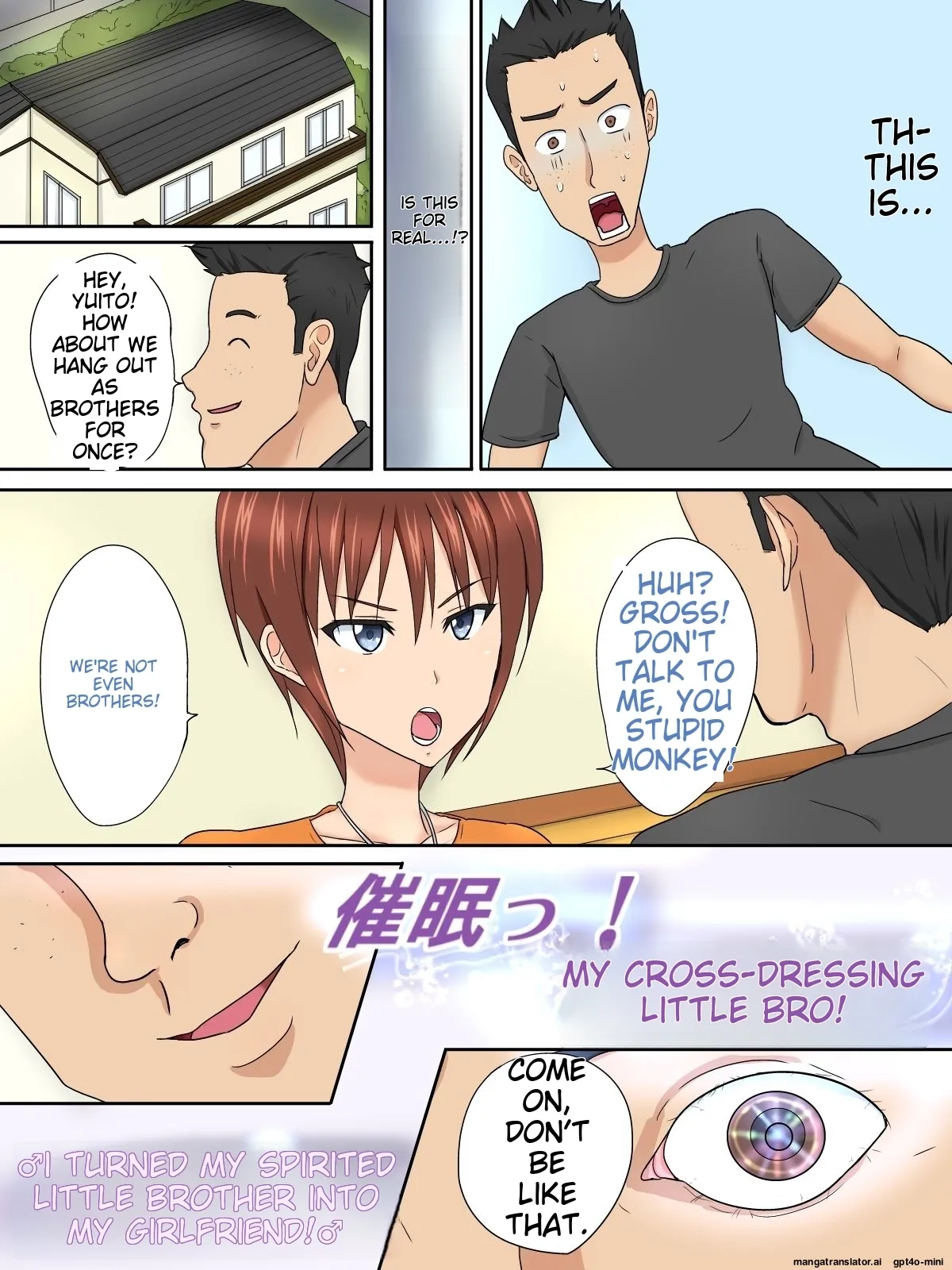 Saimin! Josou Gitei ♂Namaiki na Otouto o Ore no Kanojo ni Shite Mita♂ page 8 full